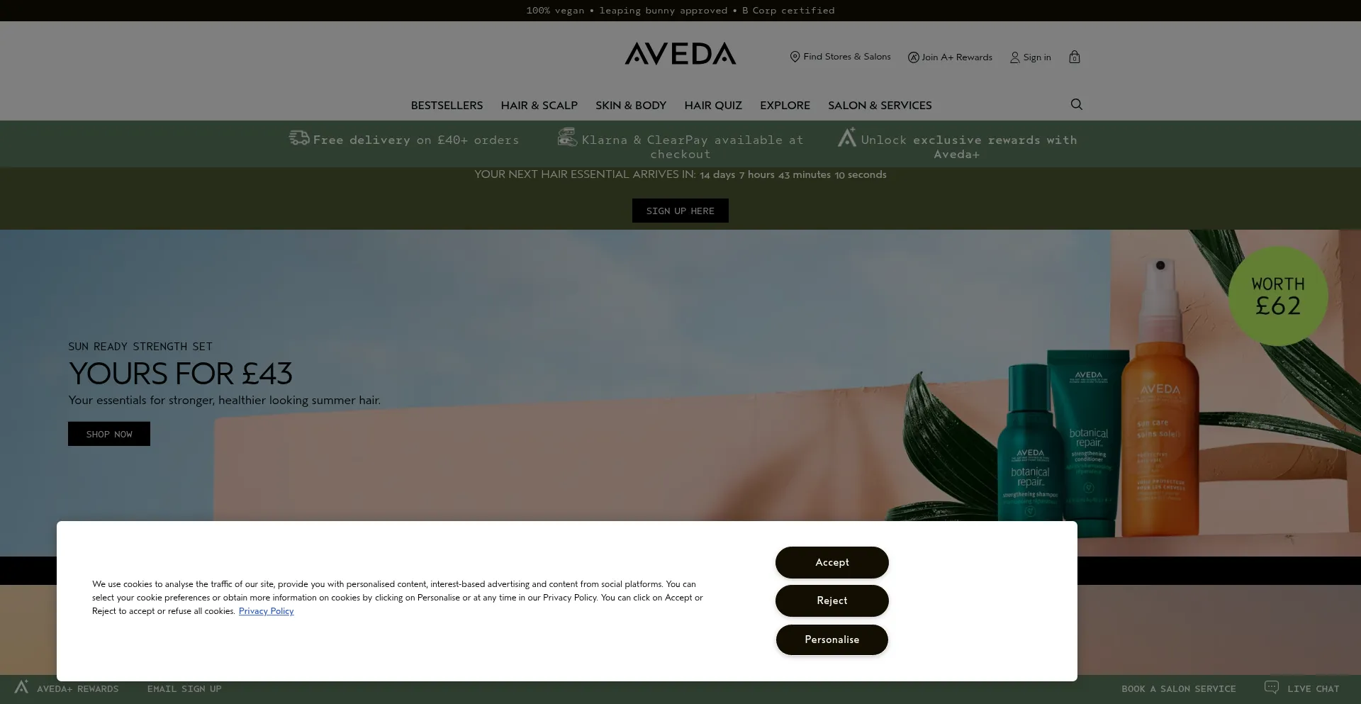 Aveda.co.uk