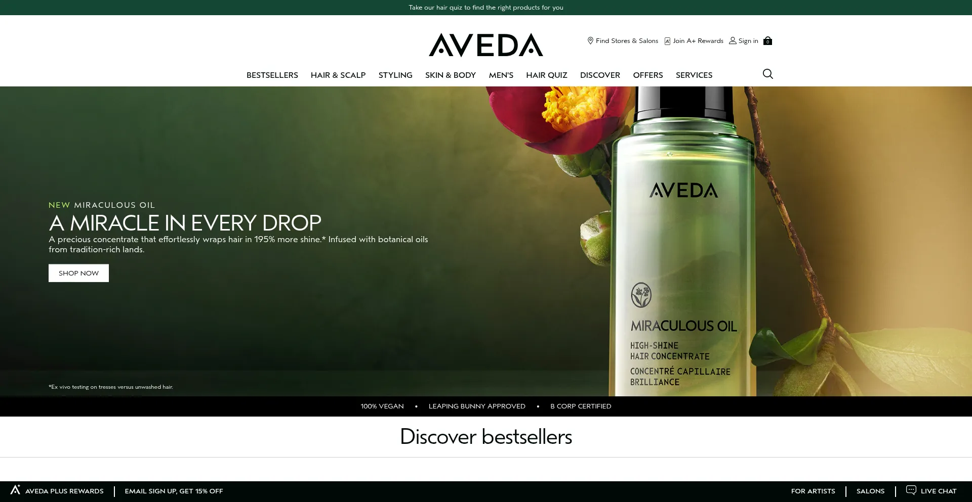 Aveda.com est-il Sûr et Fiable ?