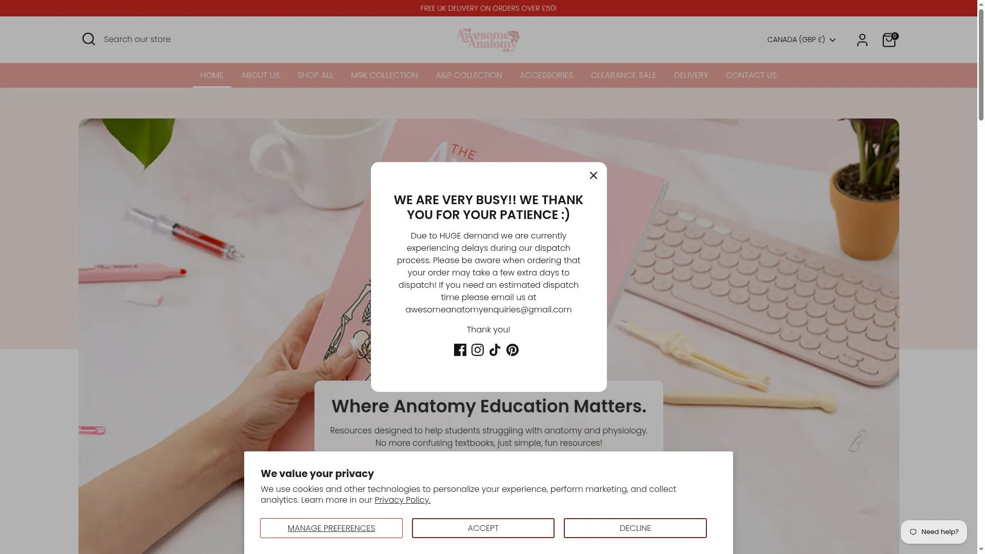 Awesomeanatomyco.com