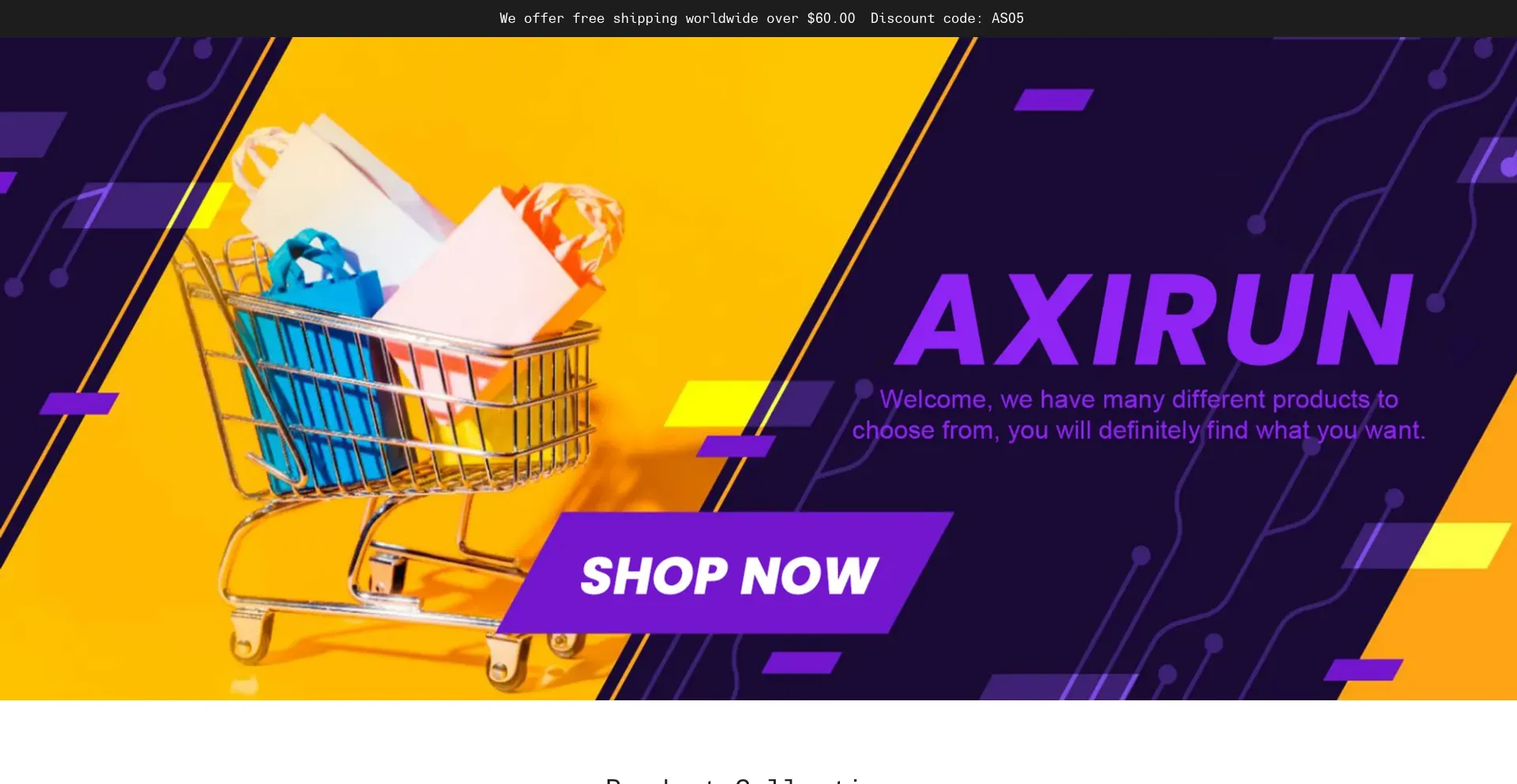 Axirun.com Screenshot