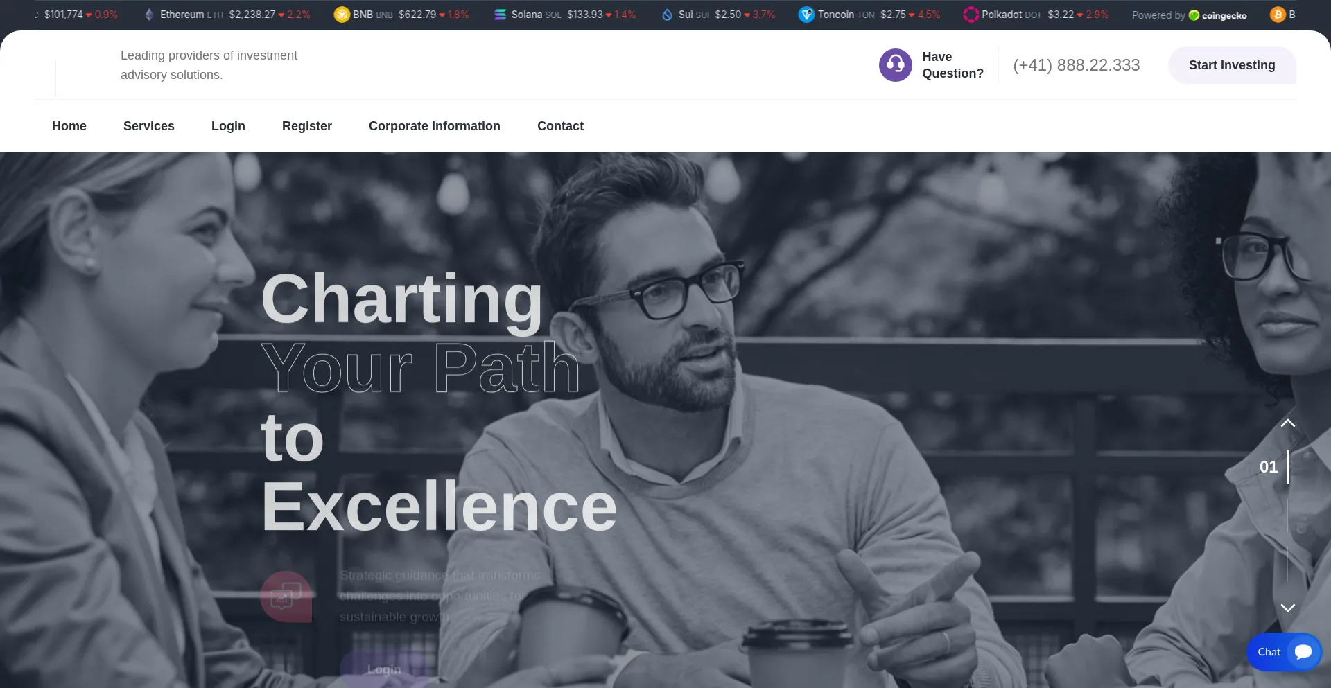 Website screenshot of Axisprimeinvestment.com