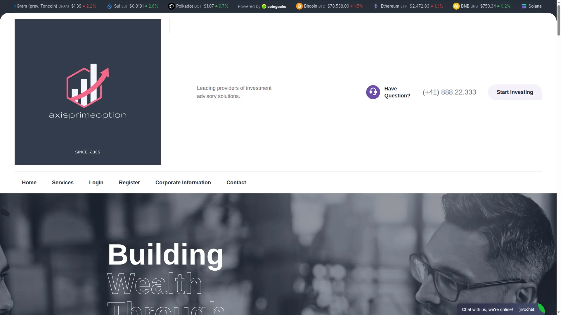 Axisprimeoption.com
