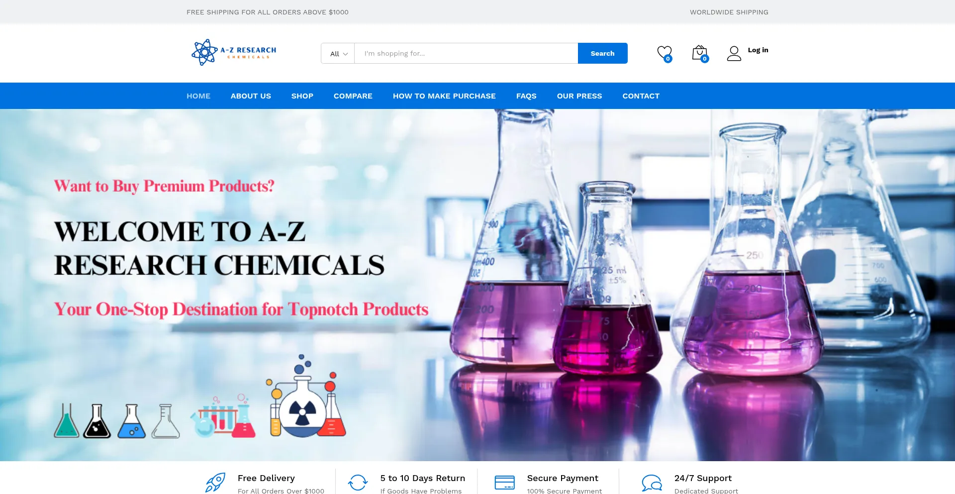Azresearchchemicals.com