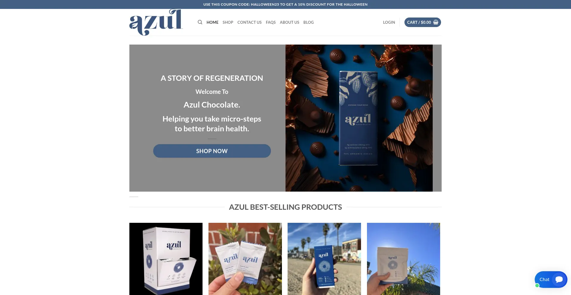 Azulchocolatebar.com