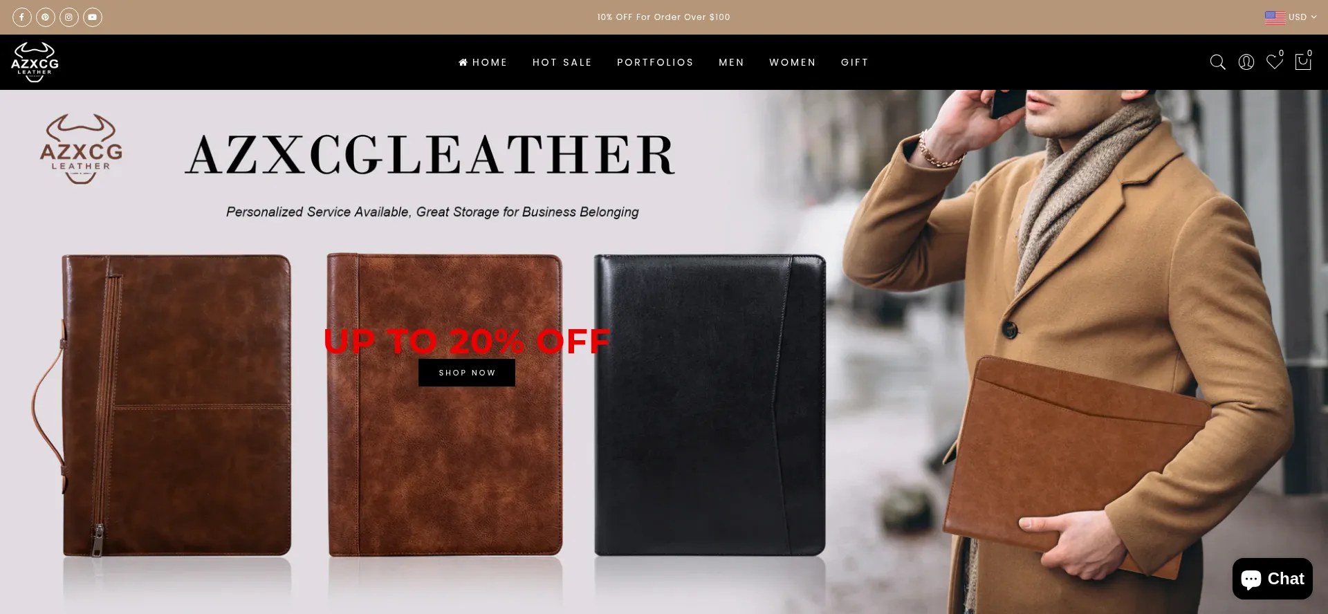 Azxcgleather.com