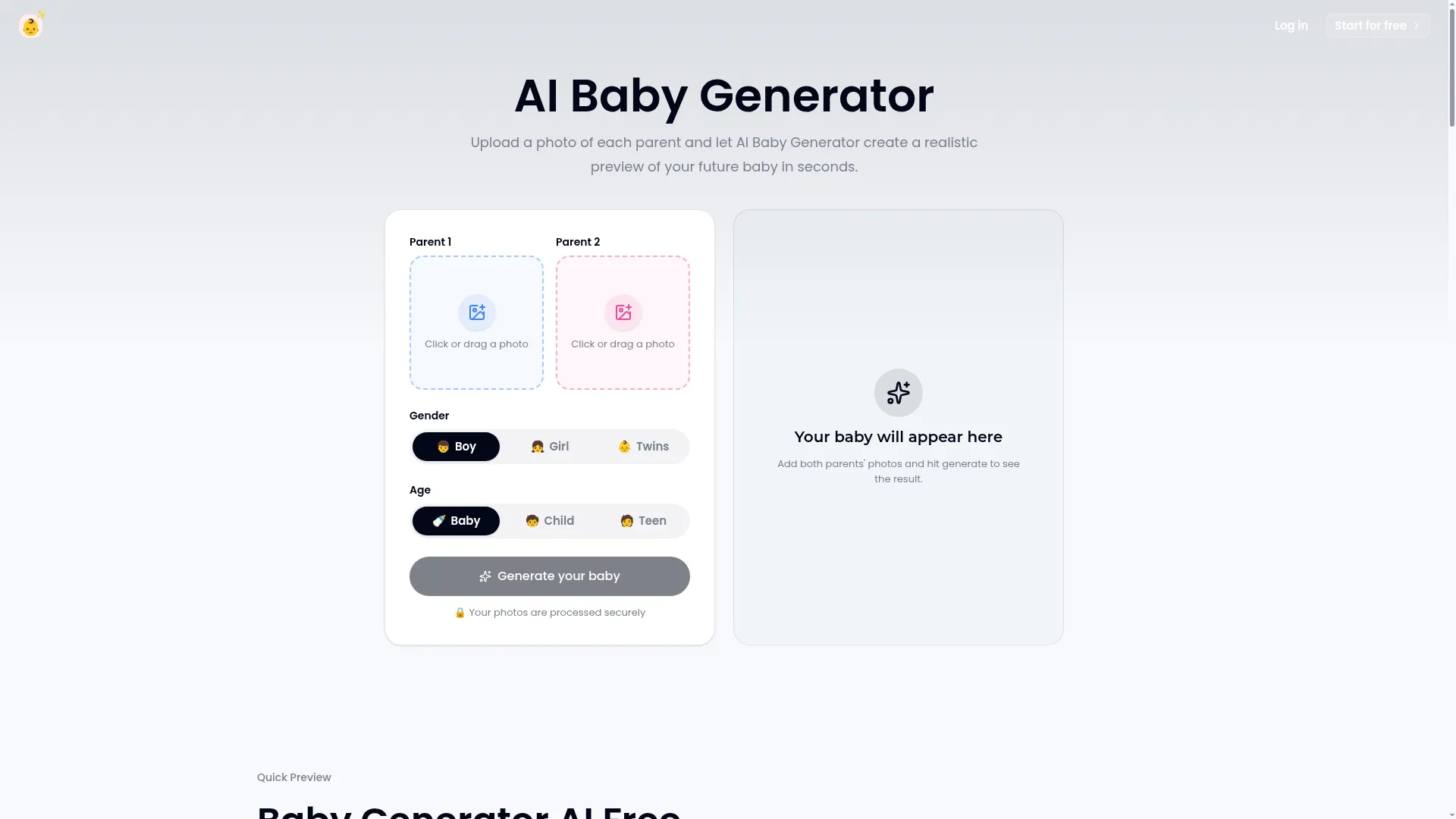 Babygenerator.ai