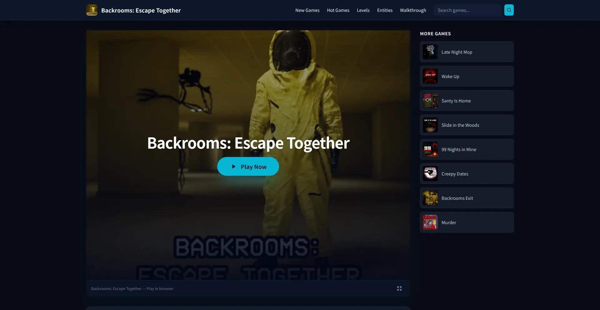 Backroomsescapetogether.org
