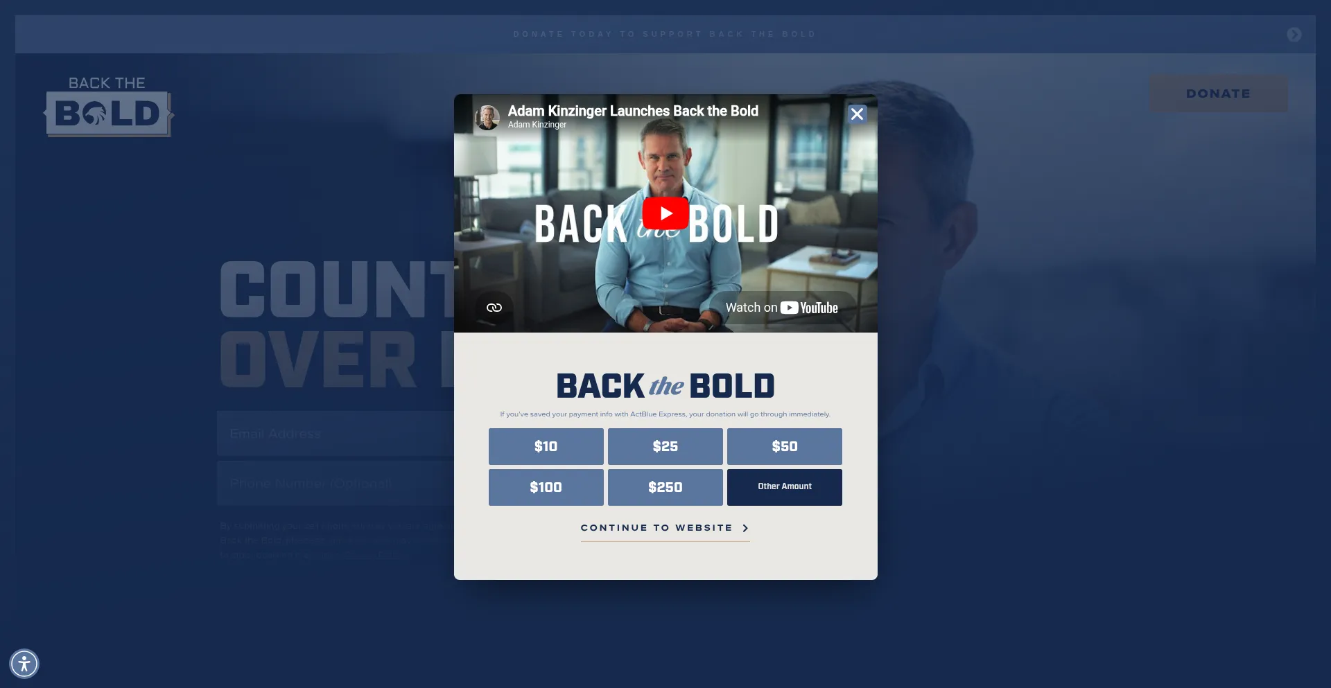 Backthebold.com