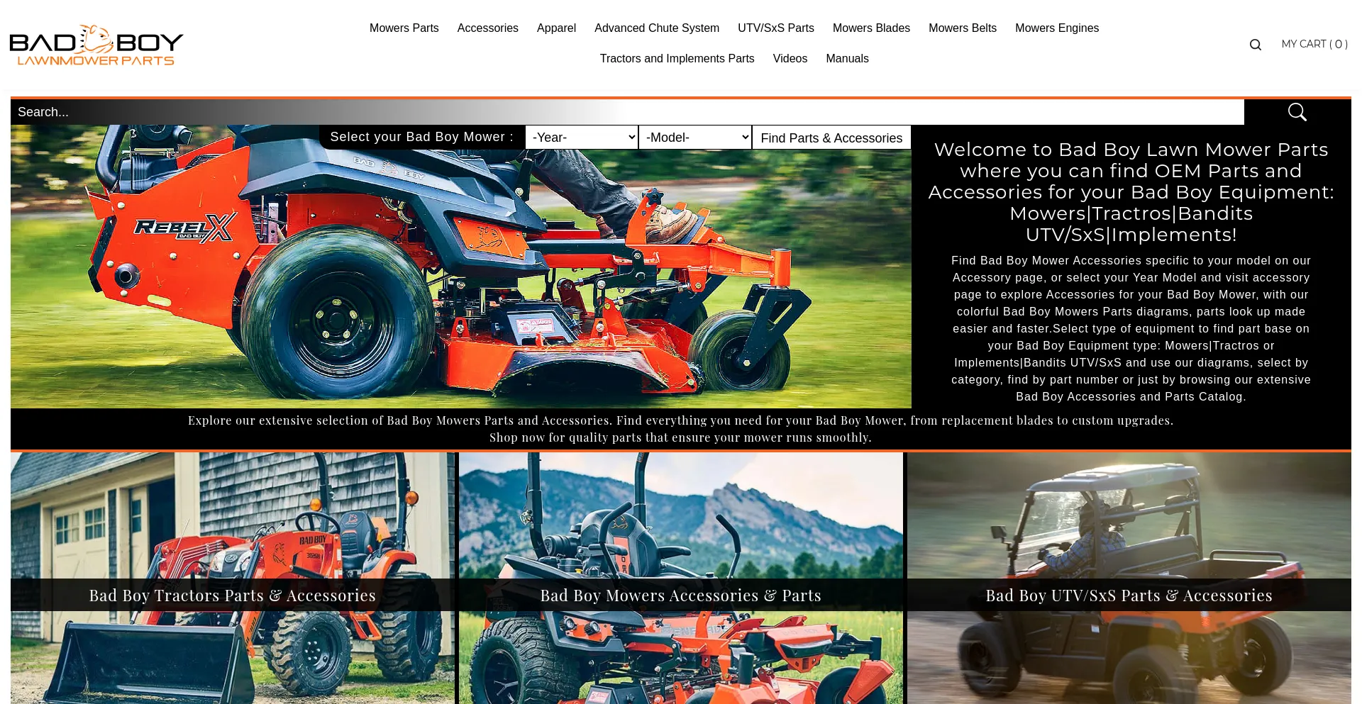 Badboylawnmowerparts.com