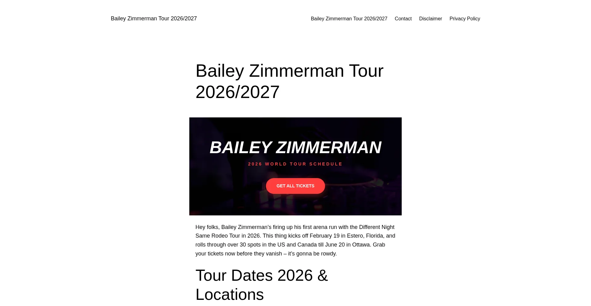 Baileyzimmermanontour.com