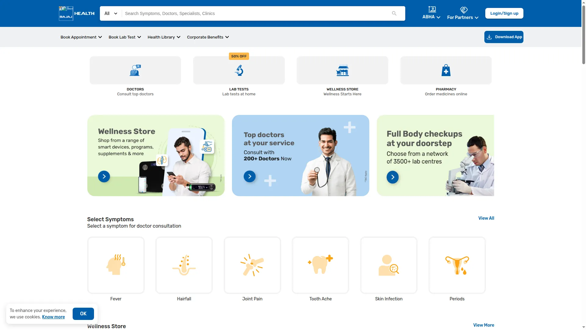 Bajajfinservhealth.in