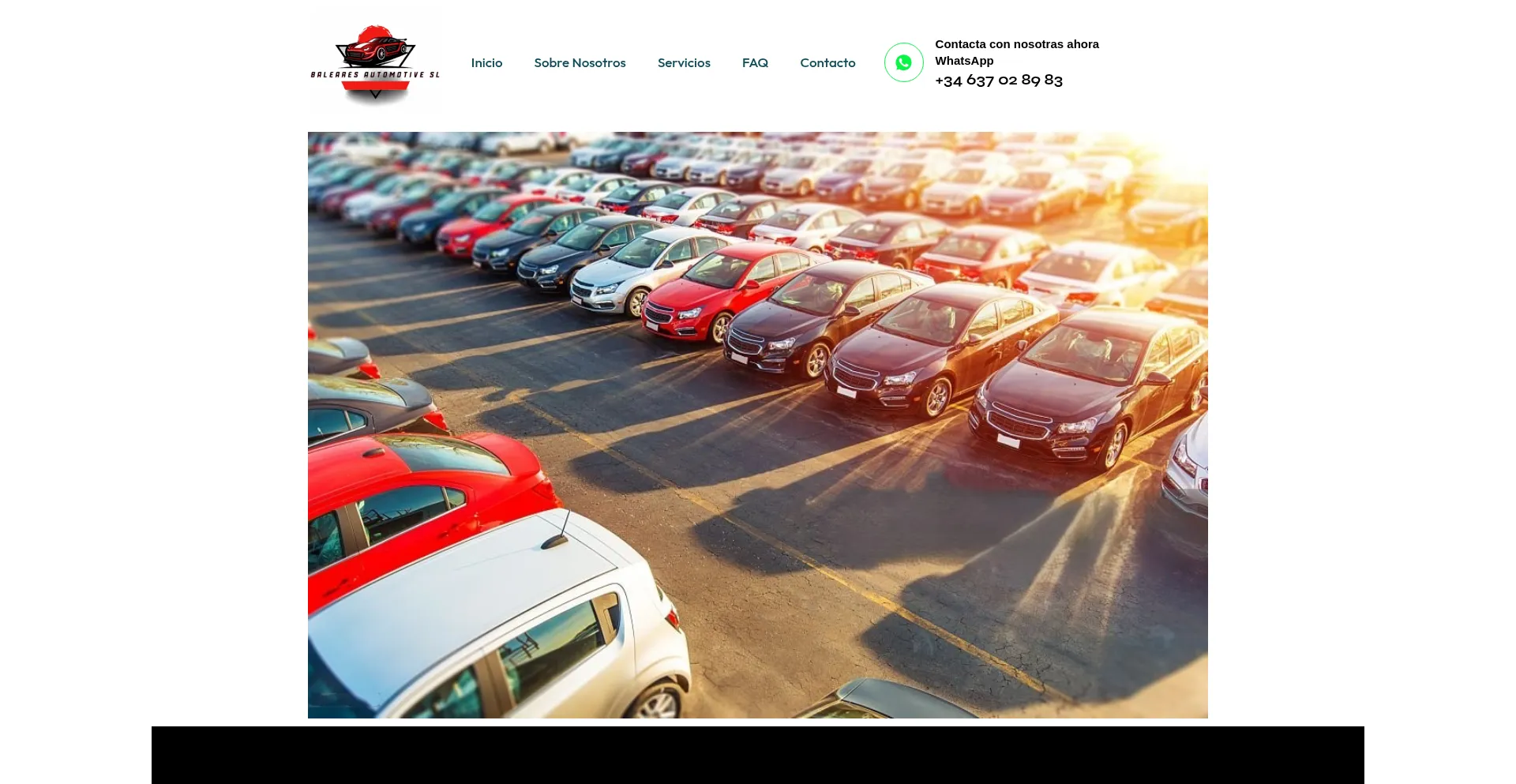 Website screenshot of Baleares-automotive-sl.com