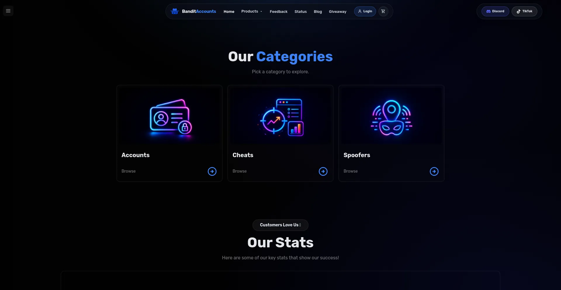 Banditaccounts.com