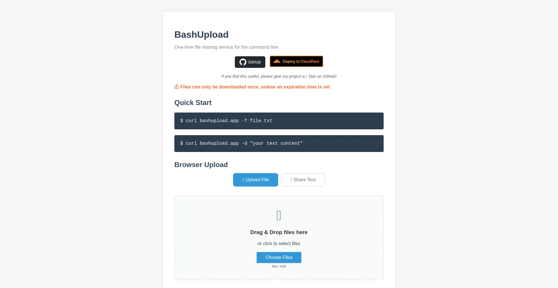 Bashupload.app