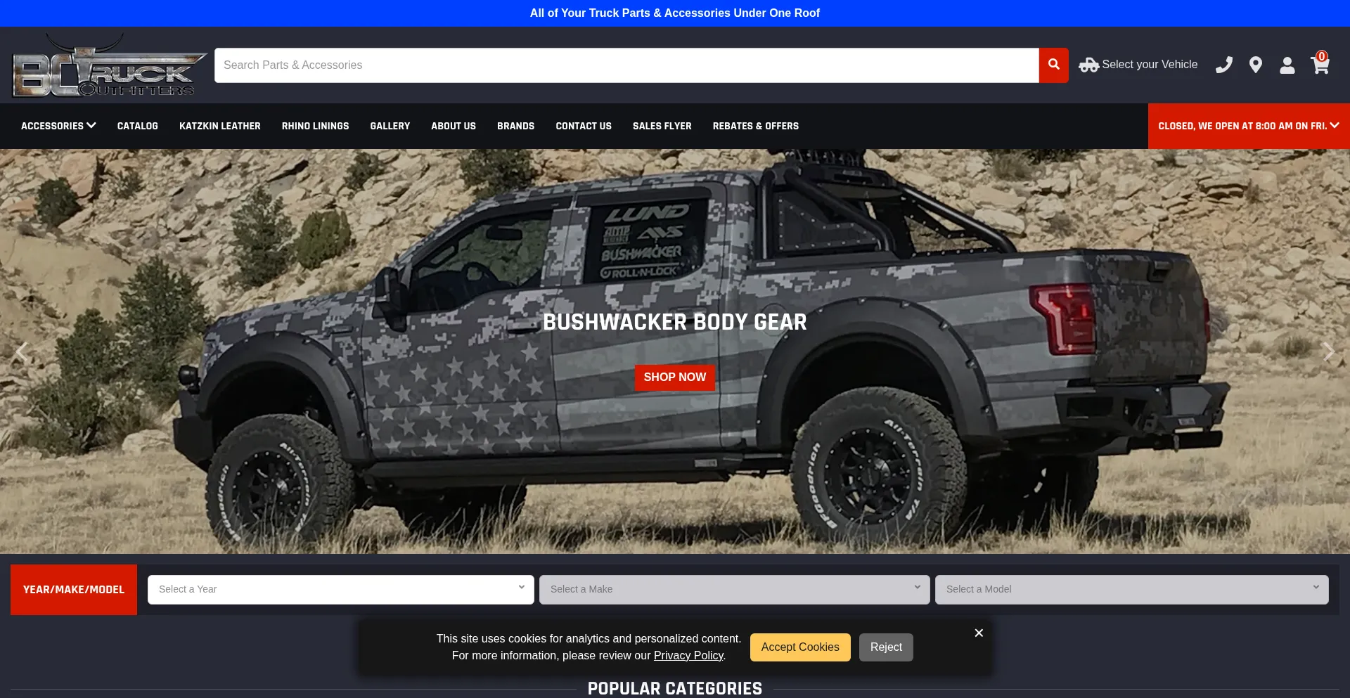 Bctruckoutfitters.com est-il Sûr et Fiable ?