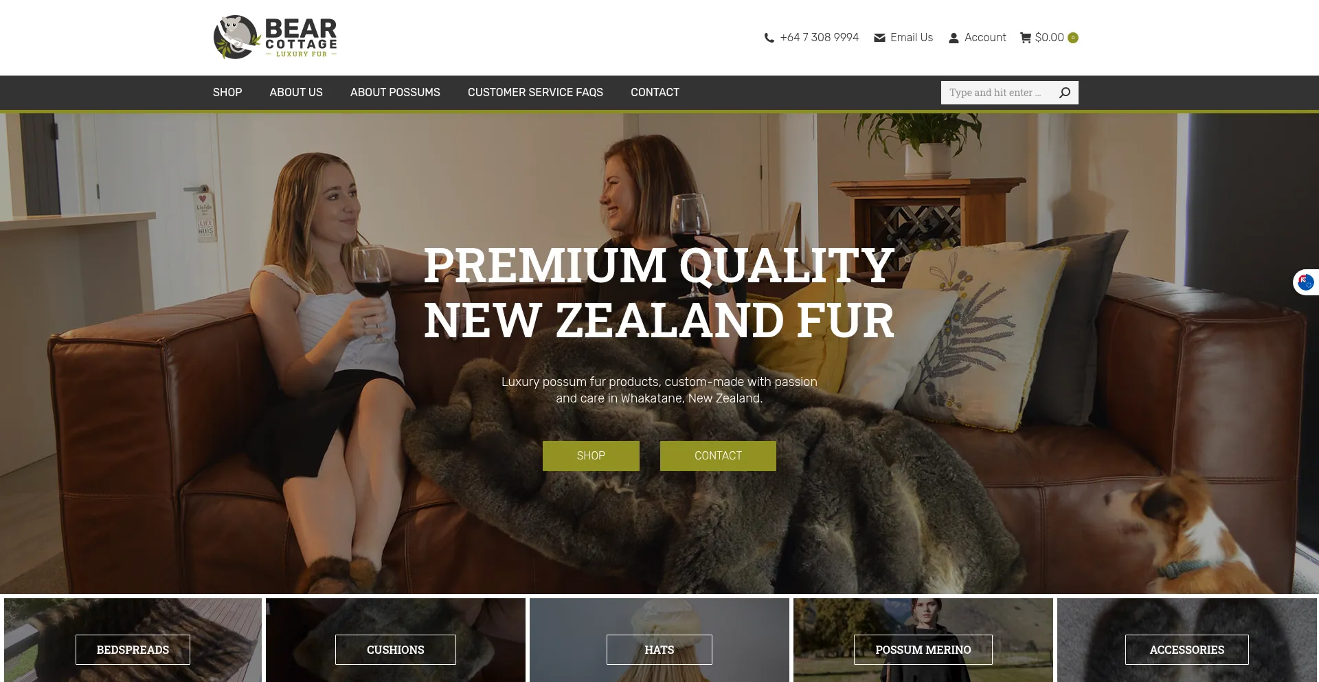 Bearcottage.co.nz
