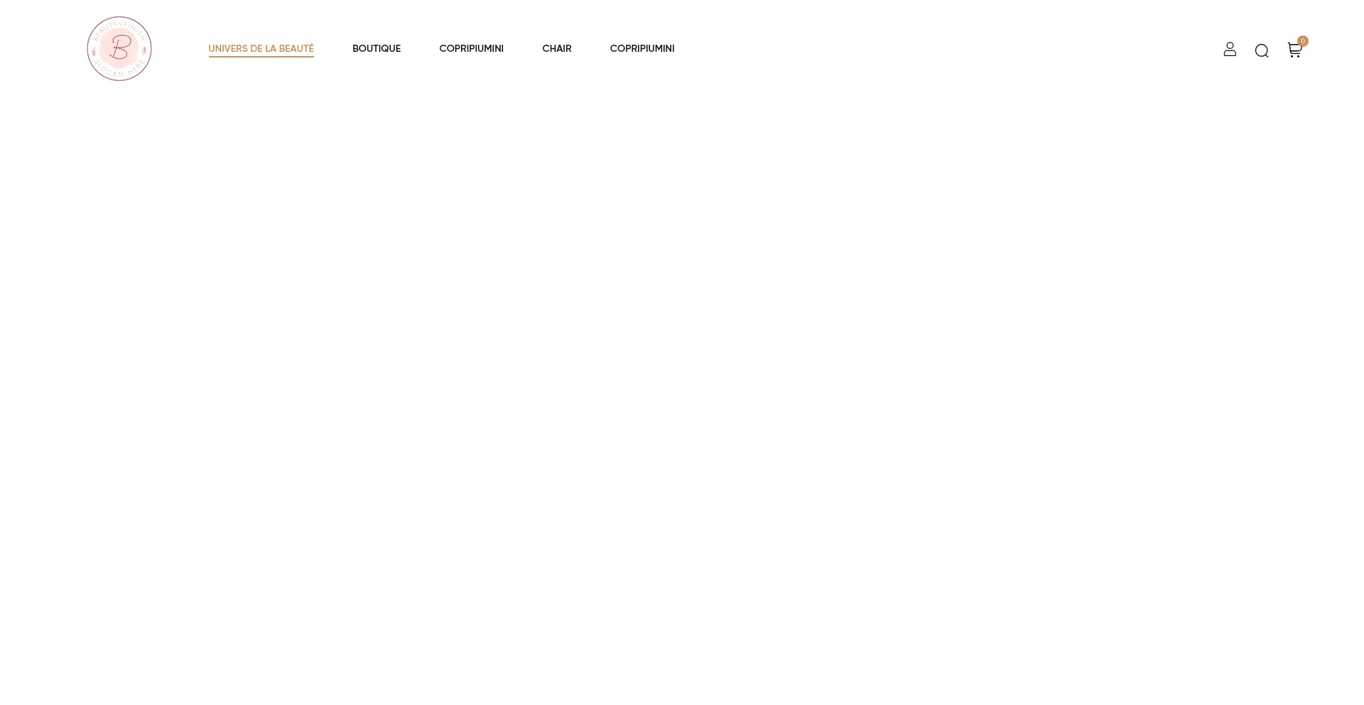 Website screenshot of Beautyvfinish.com