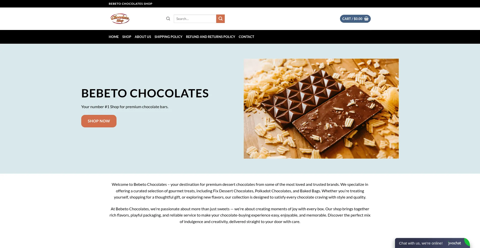 Bebetochocolates.shop
