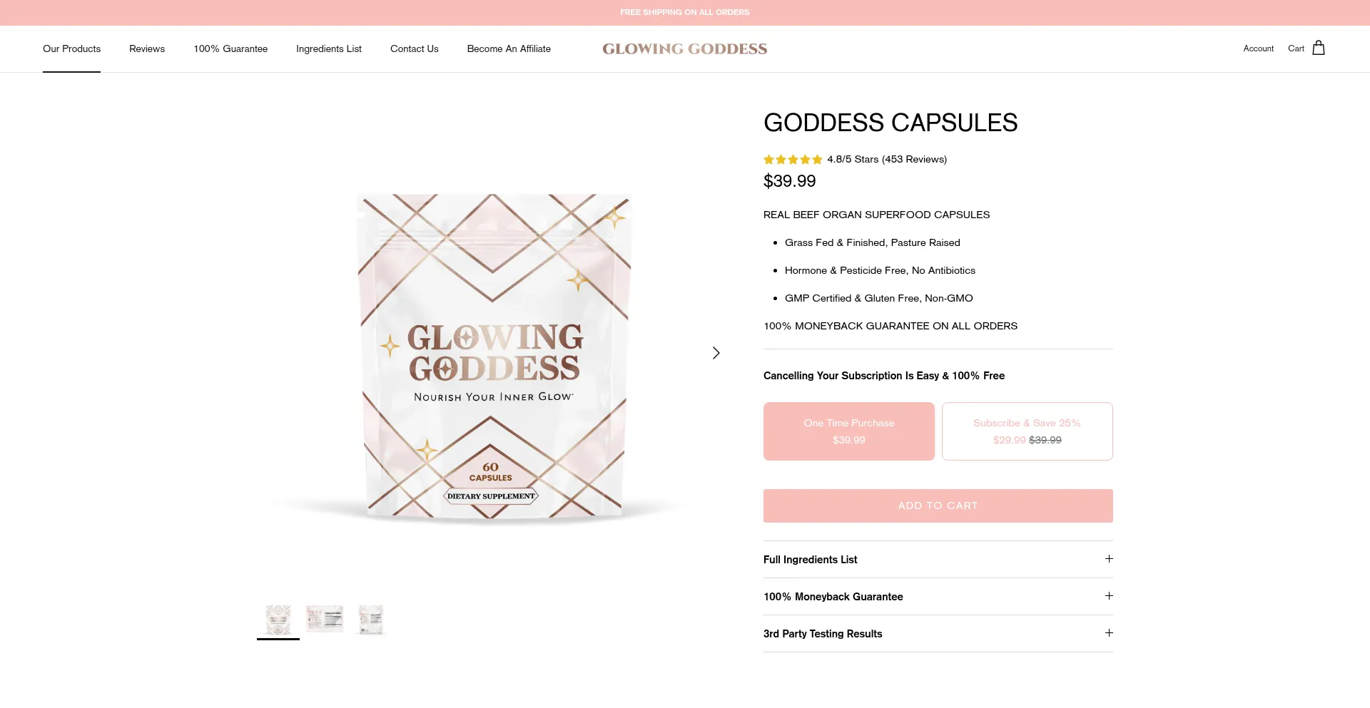 Becomeaglowinggoddess.com