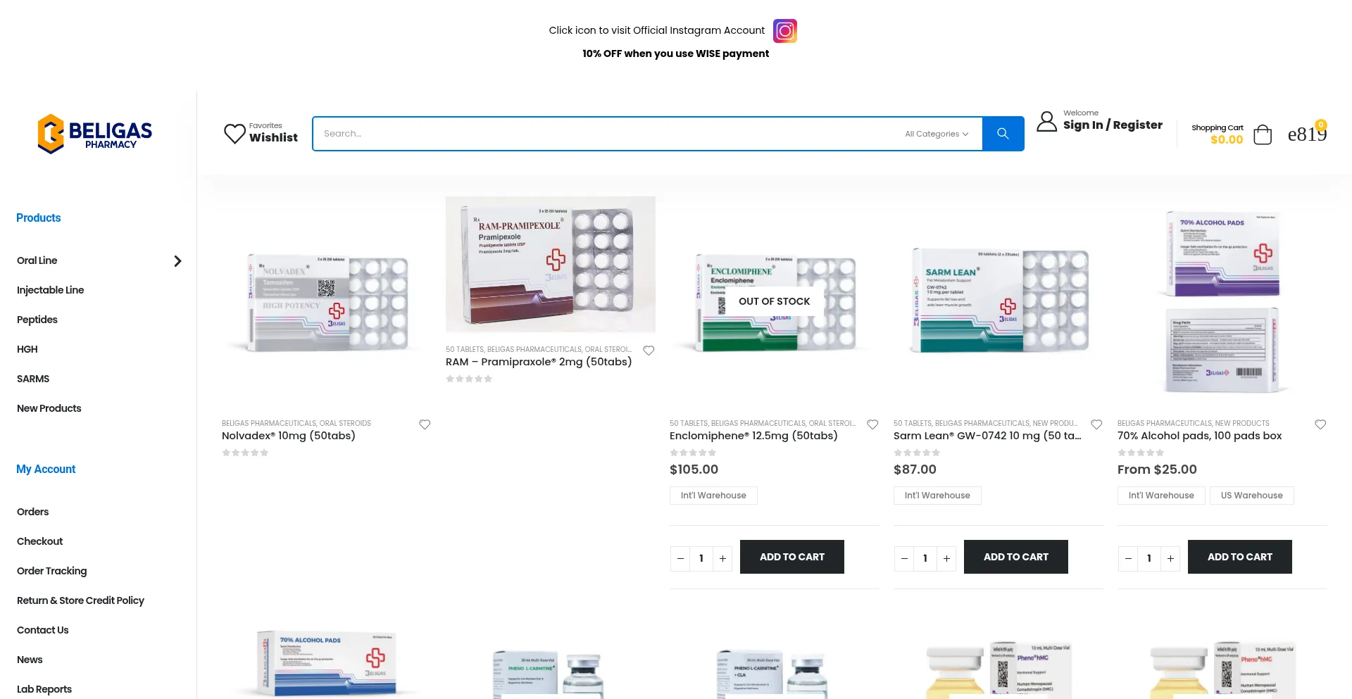 Beligaspharmacy.biz est-il Sûr et Fiable ?
