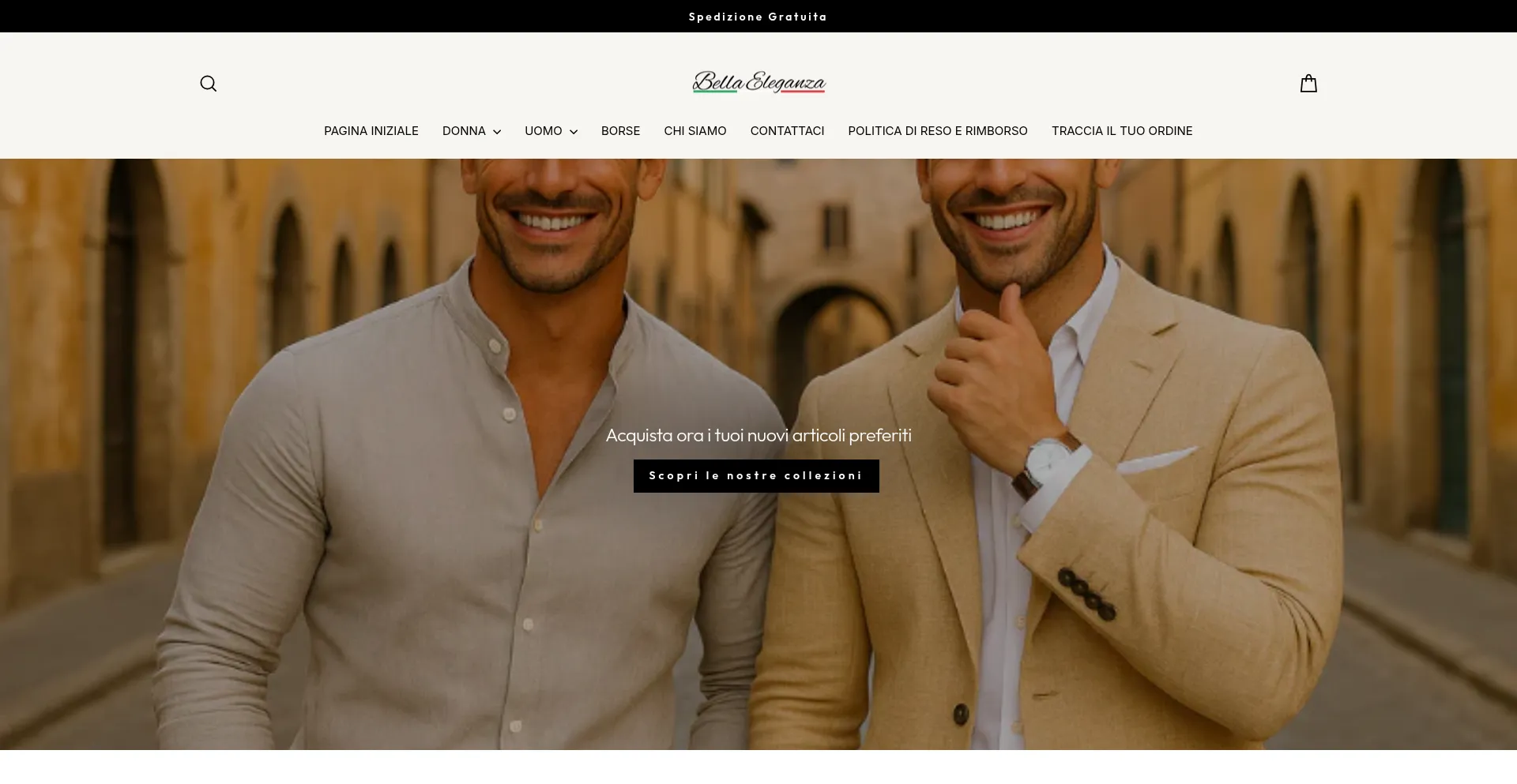 Bella-eleganza.com Screenshot