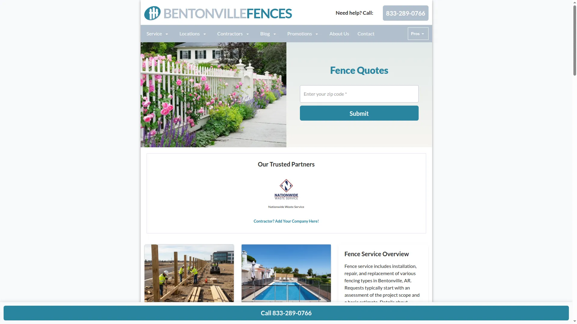 Bentonvillefences.com