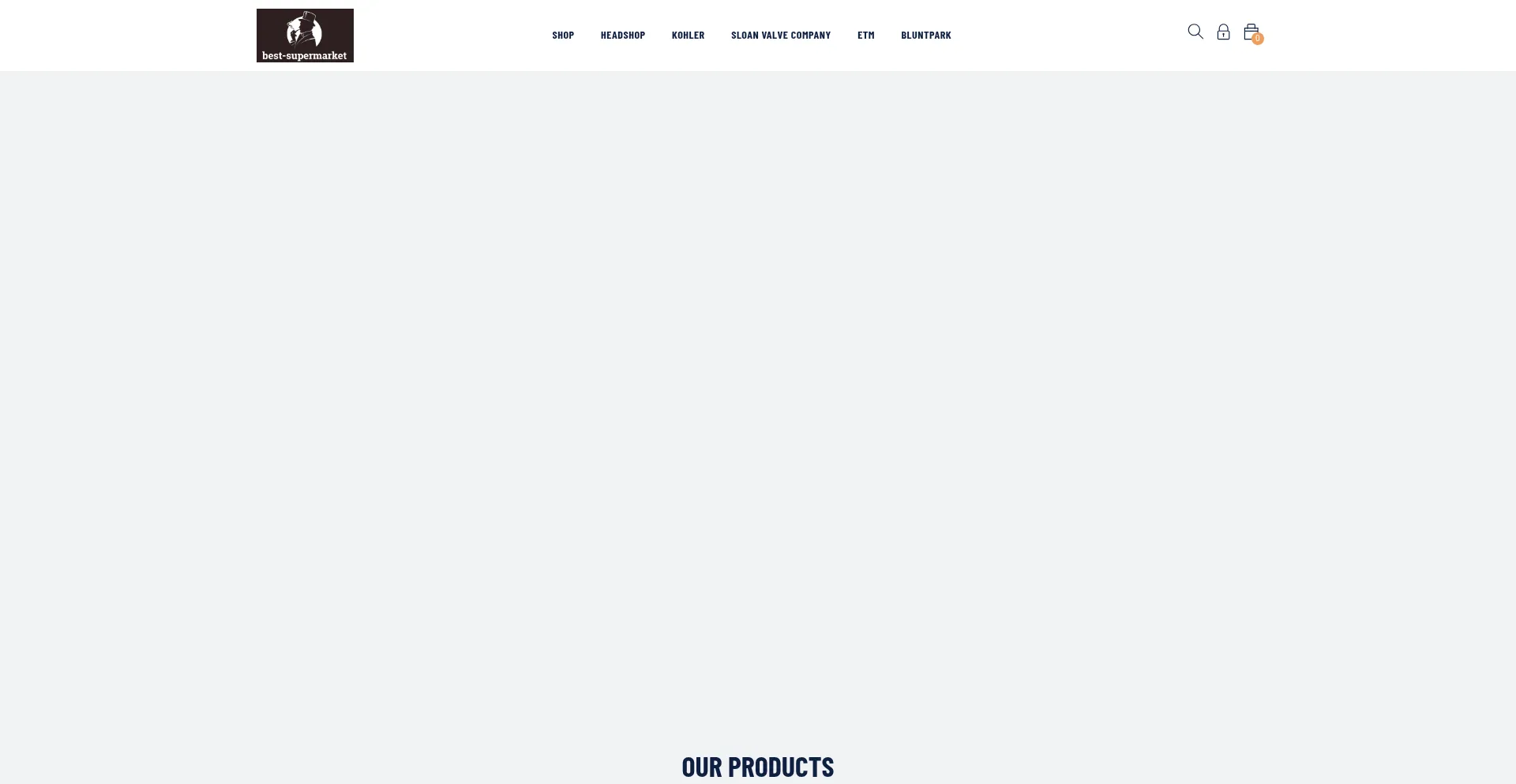 Website screenshot of Best-supermarket.com