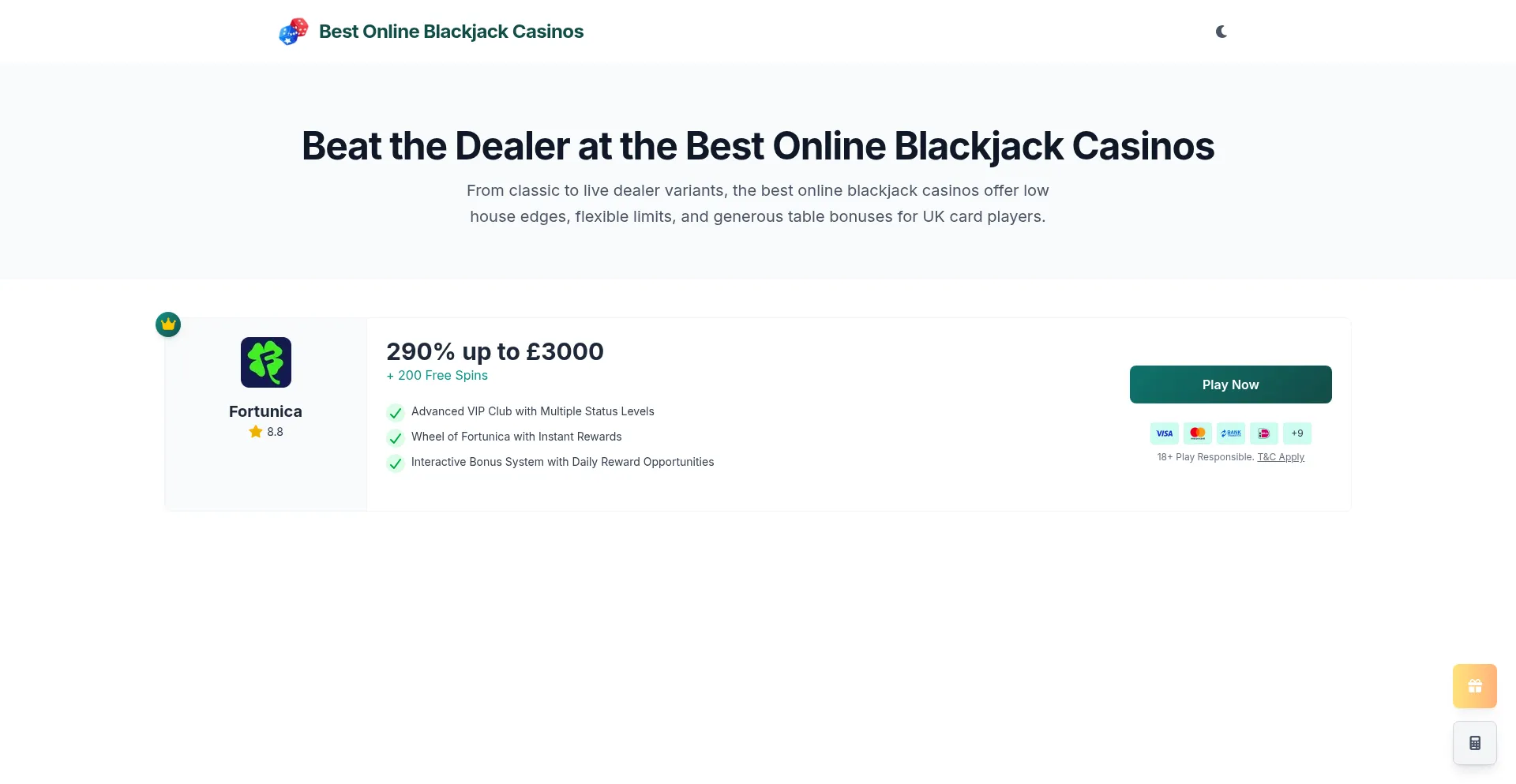 Bestblackjackcasinos.org.uk