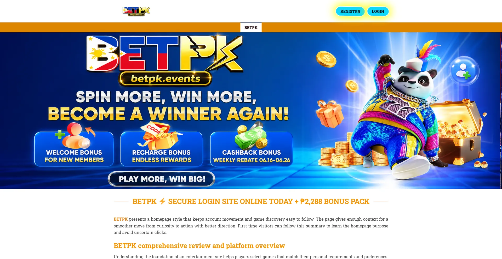 Betpk.events