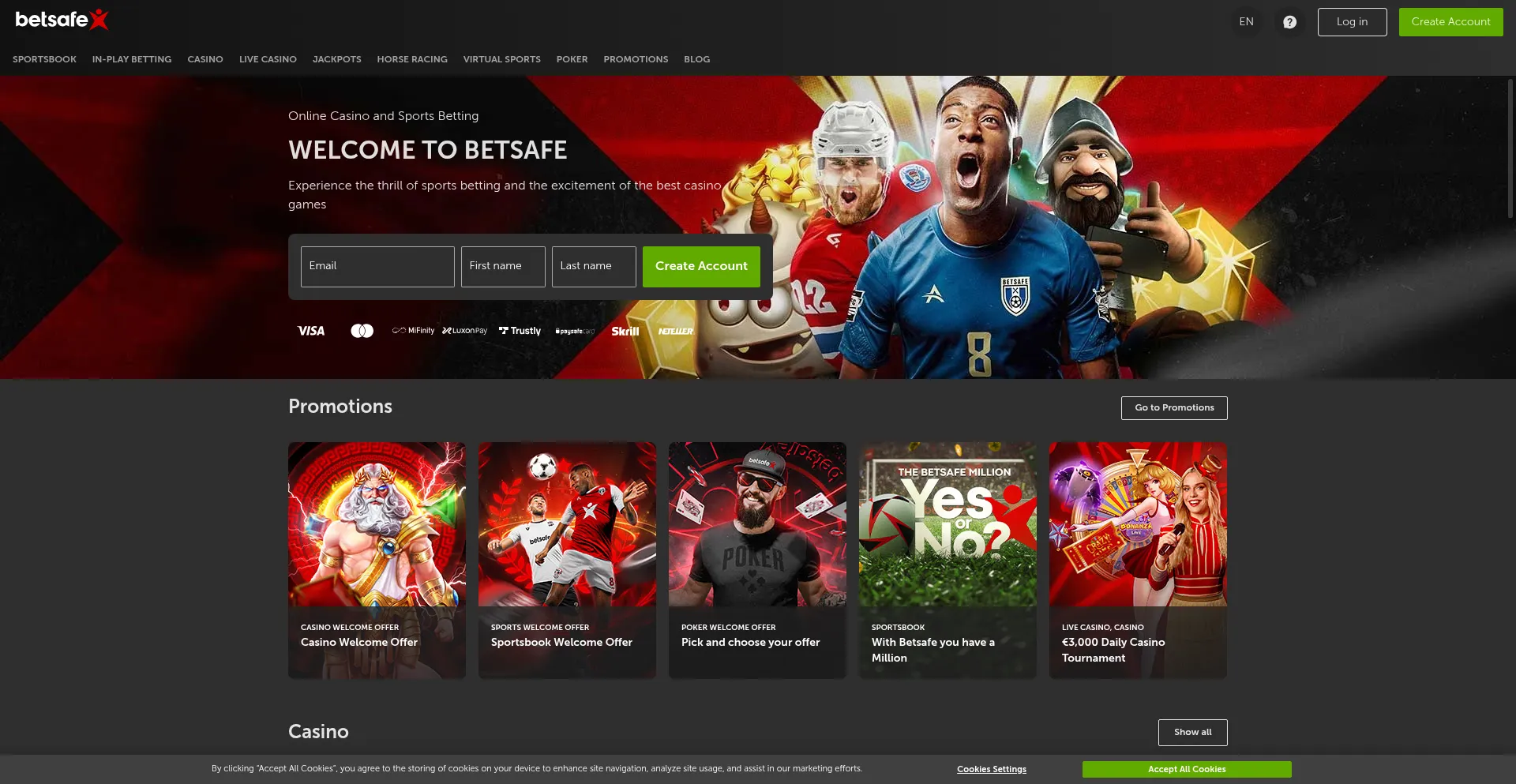 Betsafe.com est-il Sûr et Fiable ?