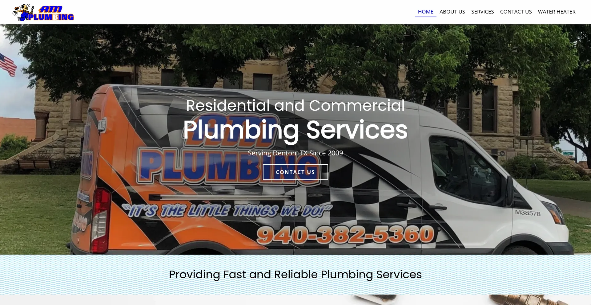 Website screenshot of Betterplumber.com