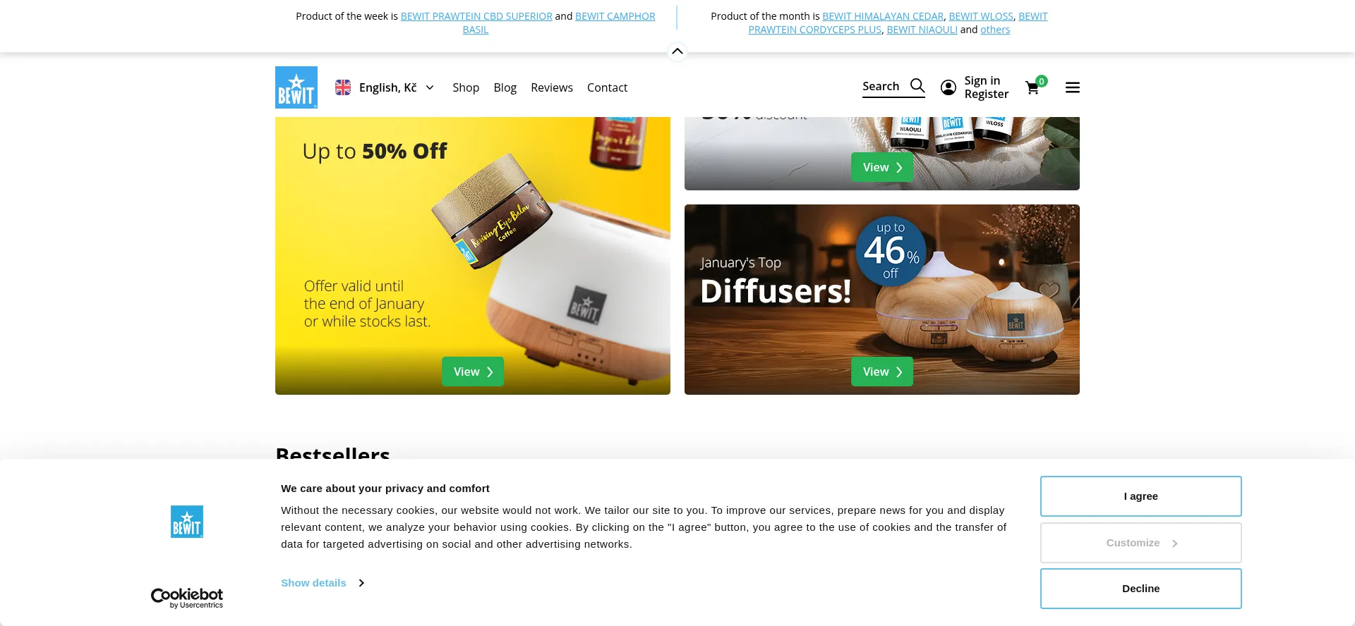 Website screenshot of Bewit.love