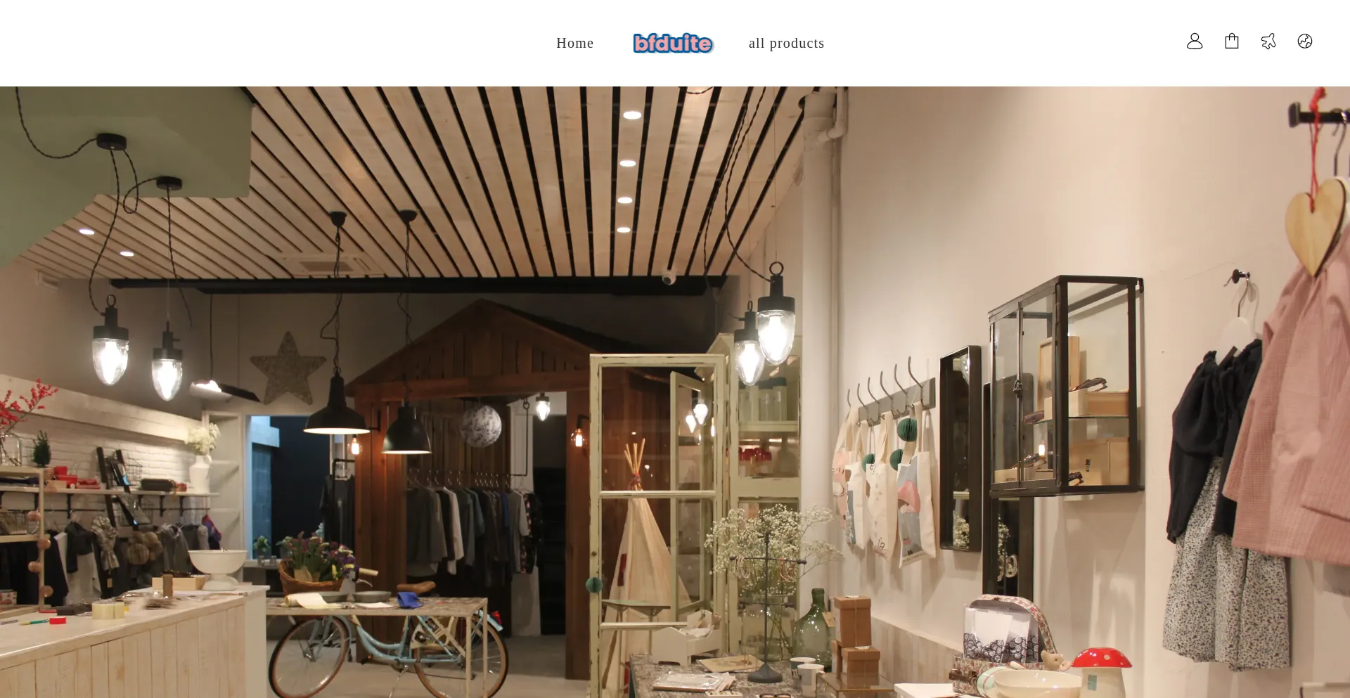 Website screenshot of Bfduite.com