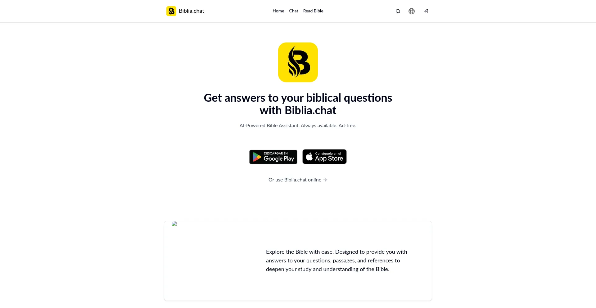 Biblia.chat est-il Sûr et Fiable ?