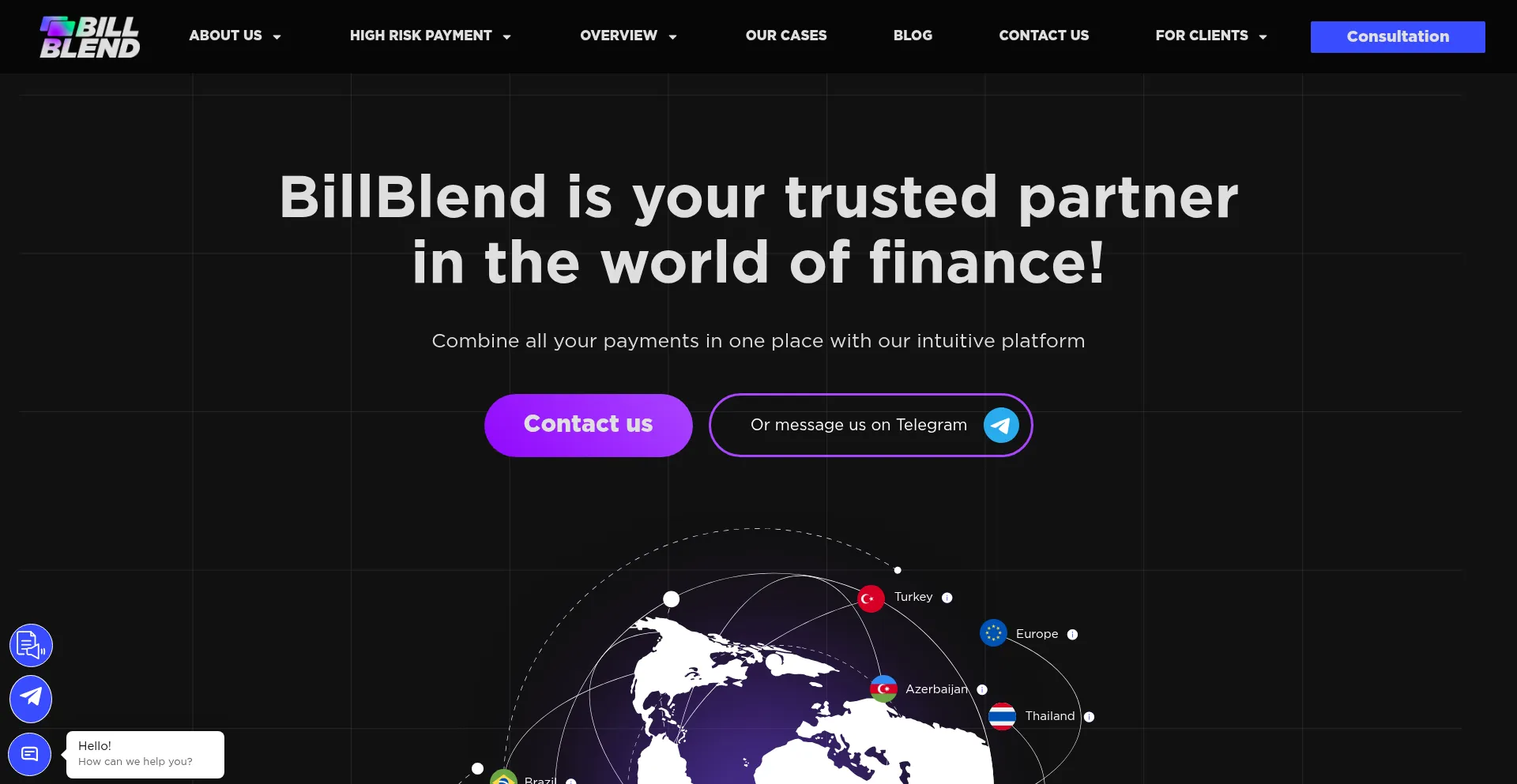 Billblend.com Screenshot