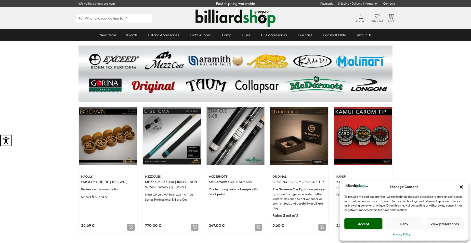 Billiardshopgroup.com