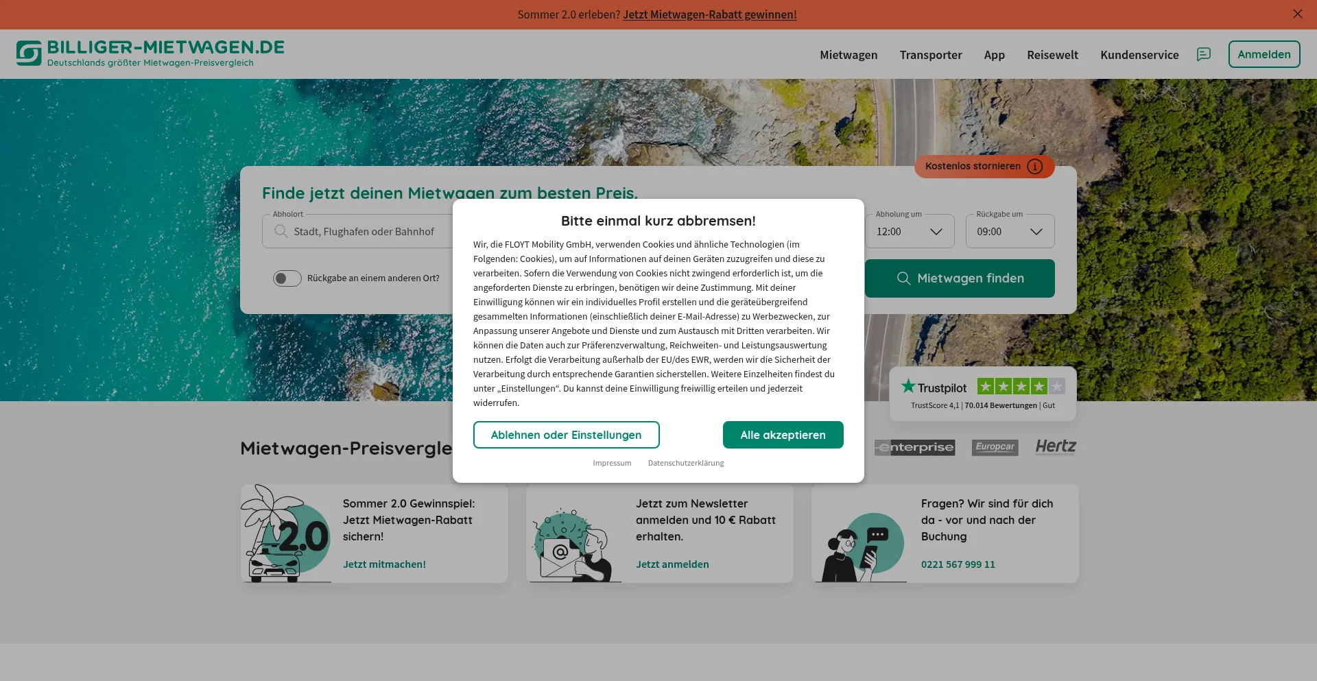 Billiger-mietwagen.de est-il Sûr et Fiable ?