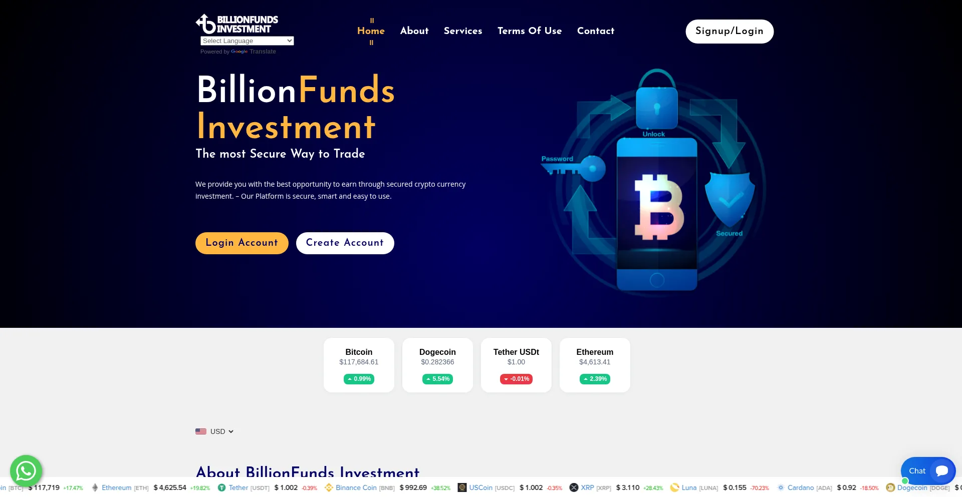 Billionsfund.com est-il Sûr et Fiable ?