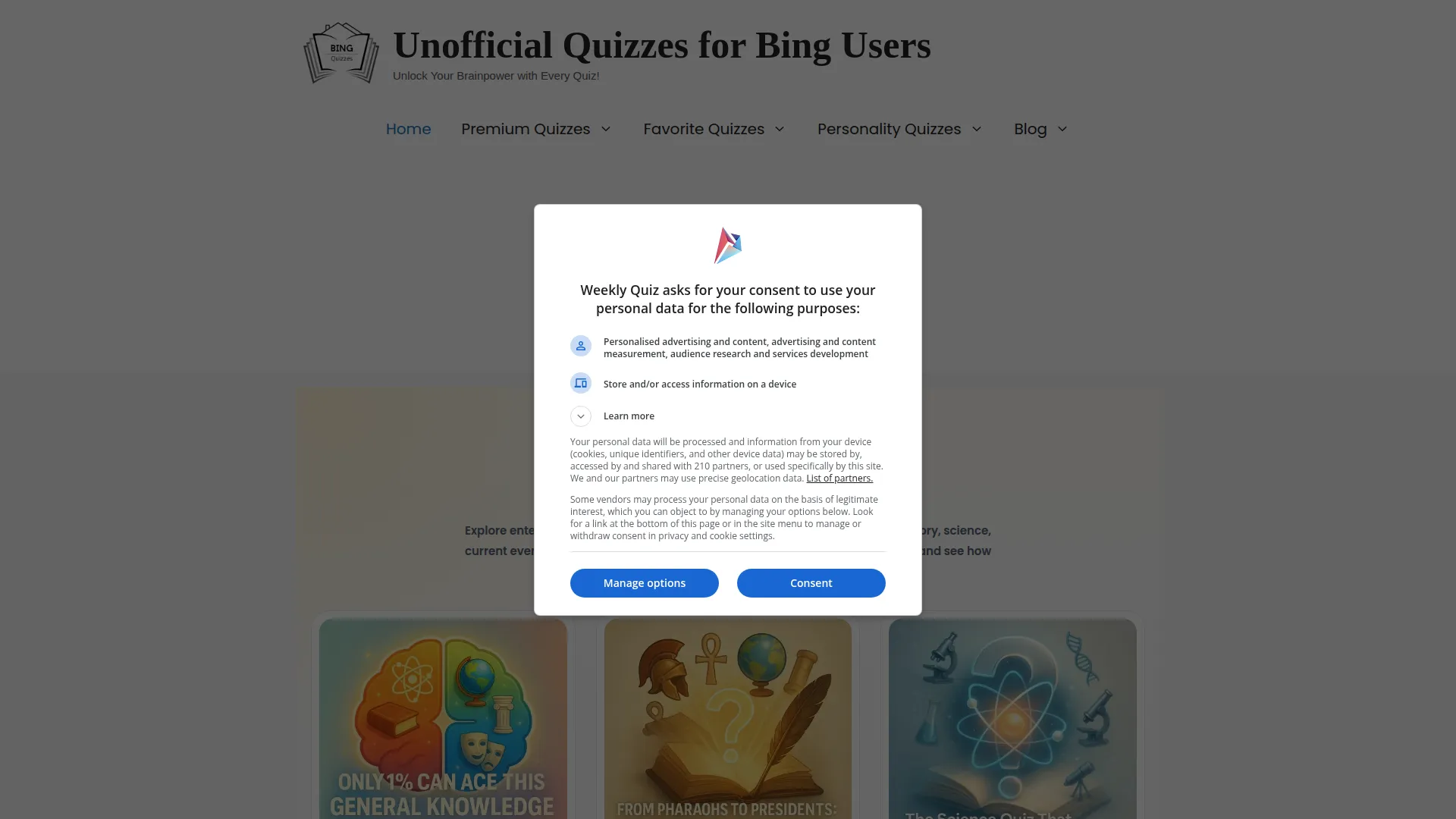 Bing.weeklyquiz.net