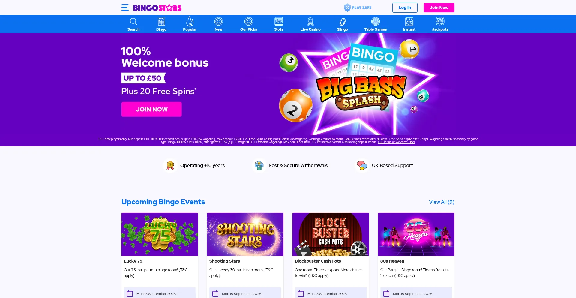 Bingostars.com est-il Sûr et Fiable ?
