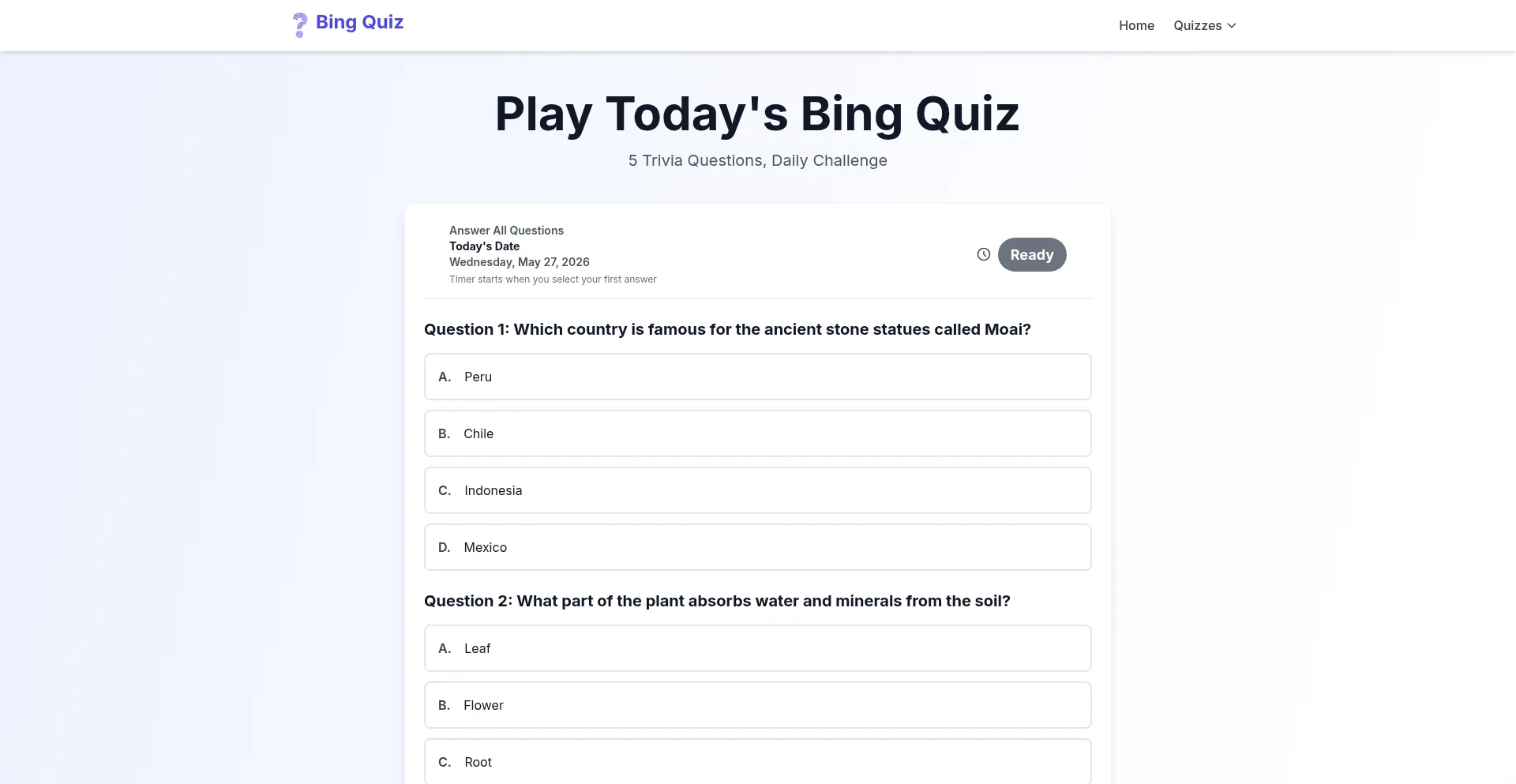 Bingquiz.org