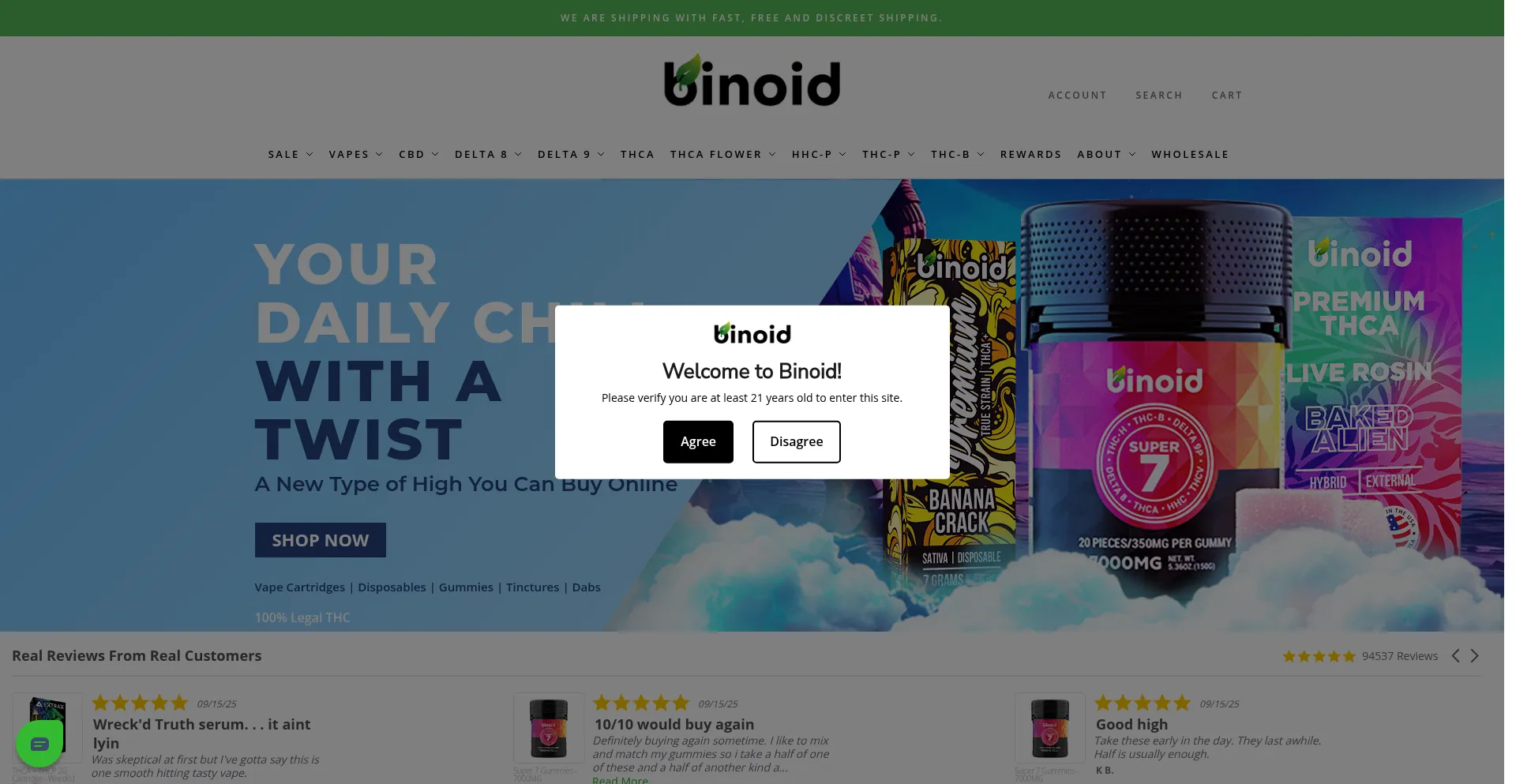 Binoidcbd.com est-il Sûr et Fiable ?
