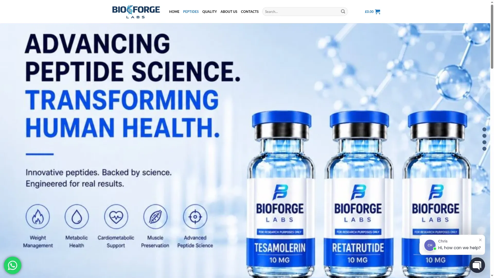 Bioforgepeptide.com