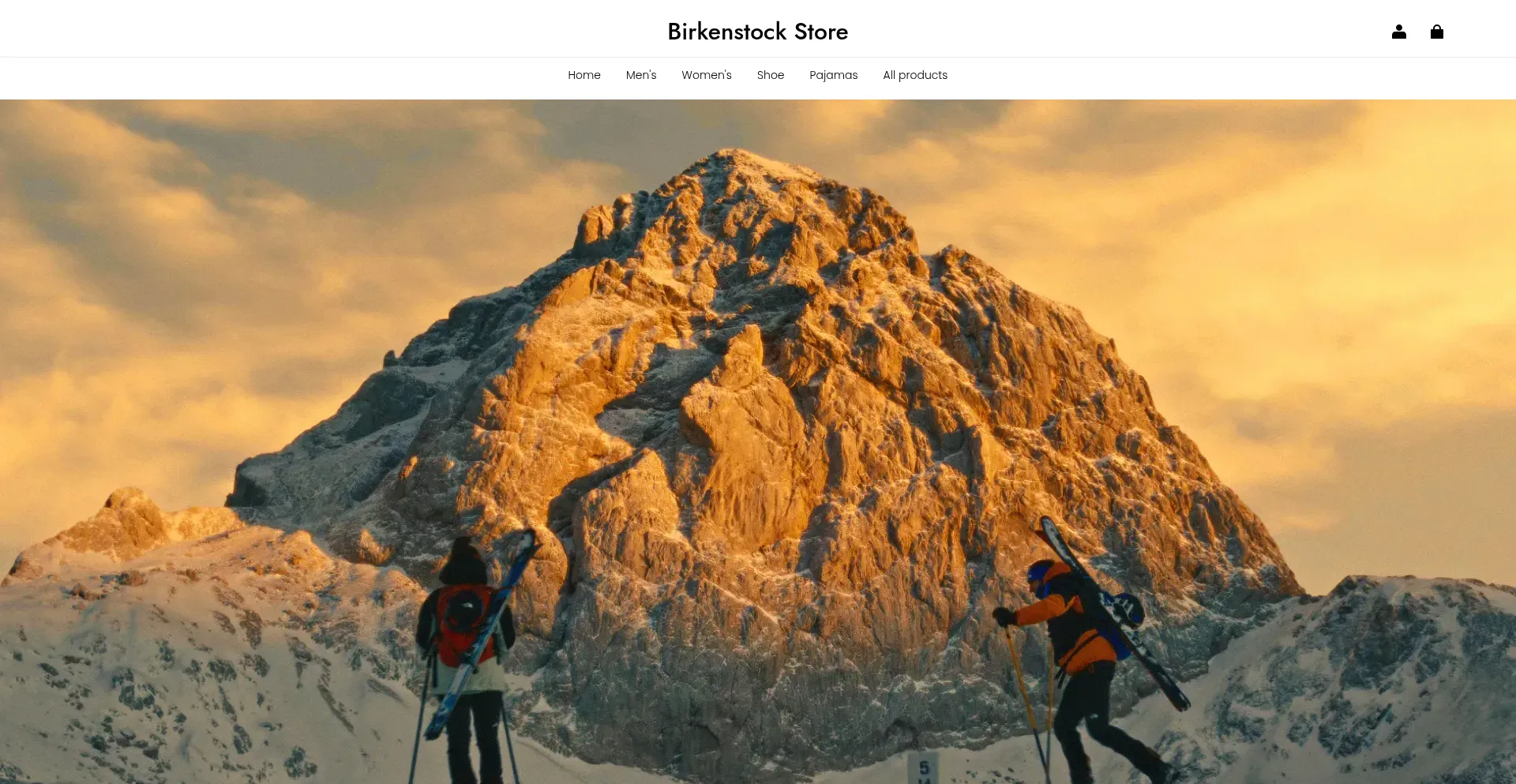 Website screenshot of Birkenstockonlinesale.com