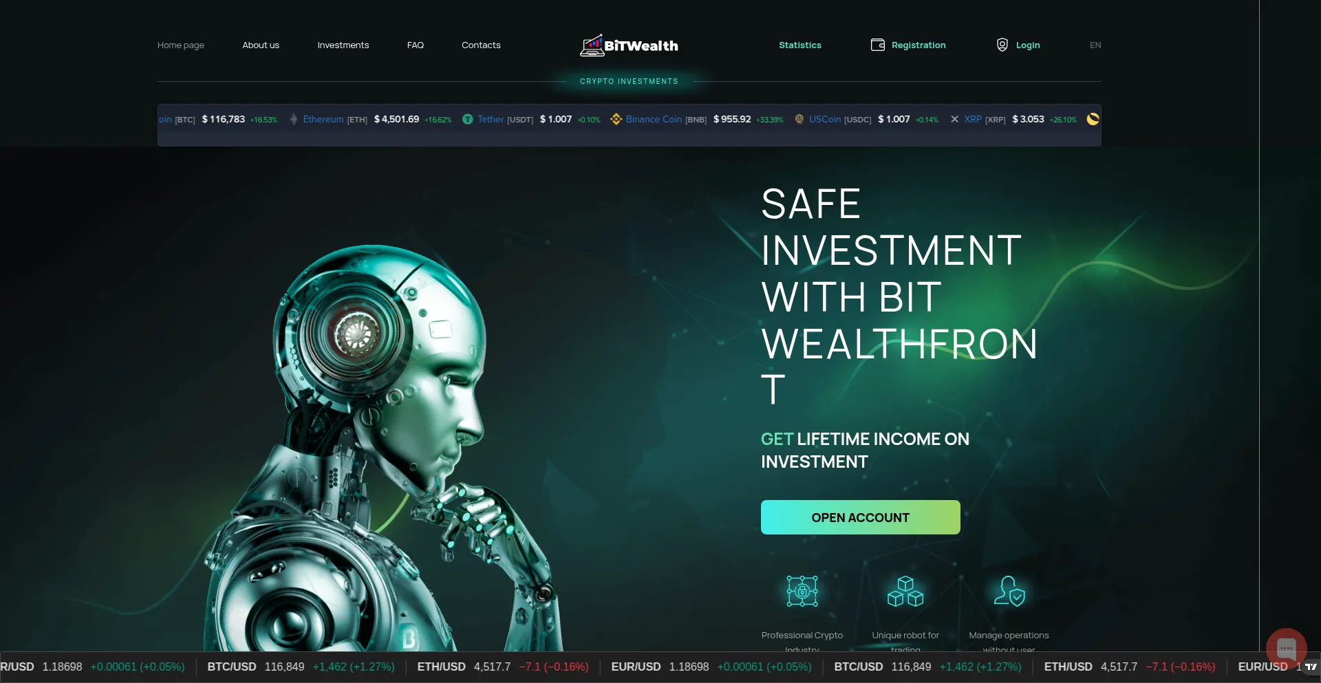 Bitwealthfronts.com est-il Sûr et Fiable ?