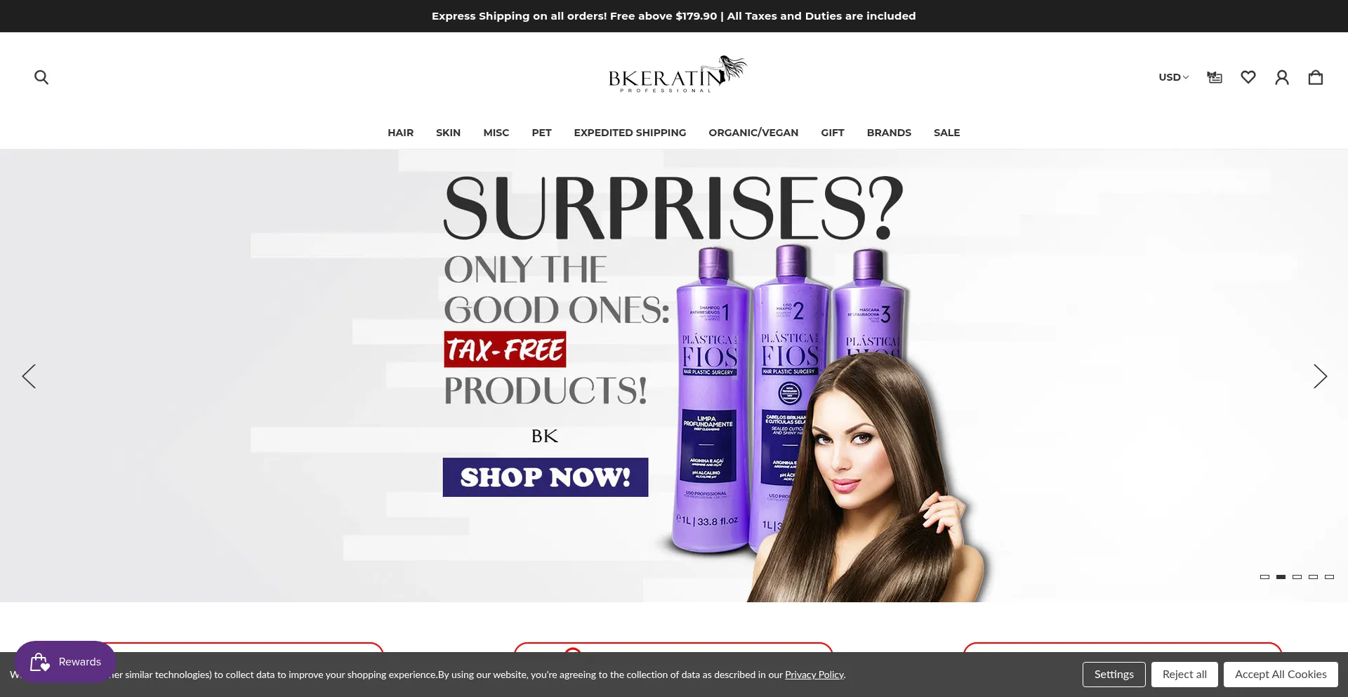 Bkeratinstore.com est-il Sûr et Fiable ?