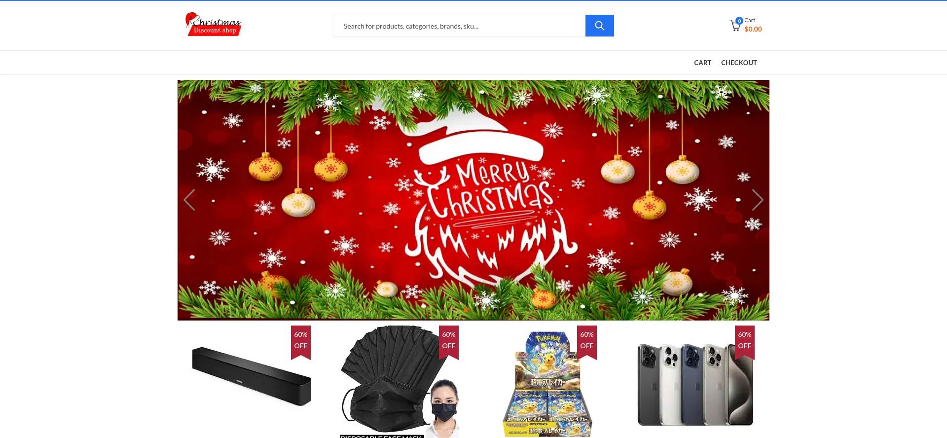 Website screenshot of Blackfridaywholesale.ru