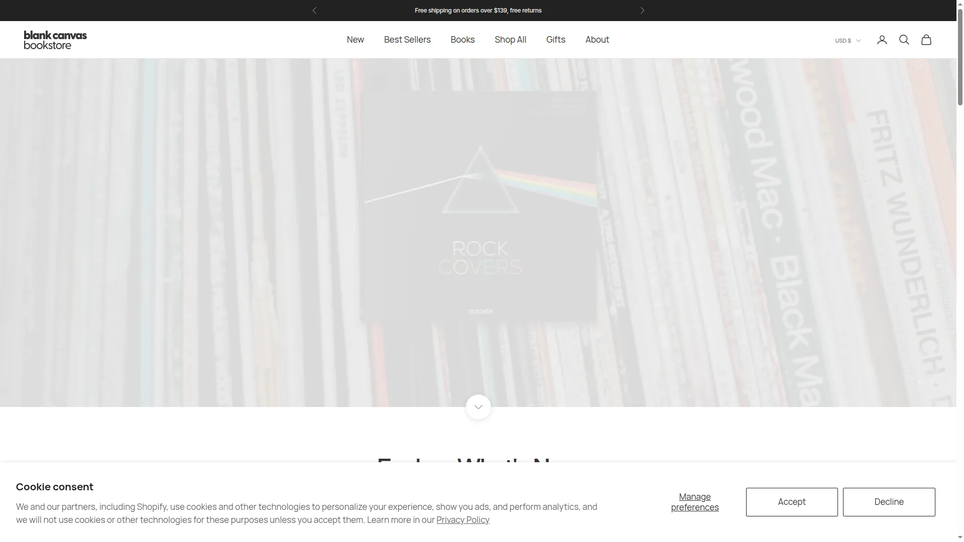 Blankcanvasbookstore.com