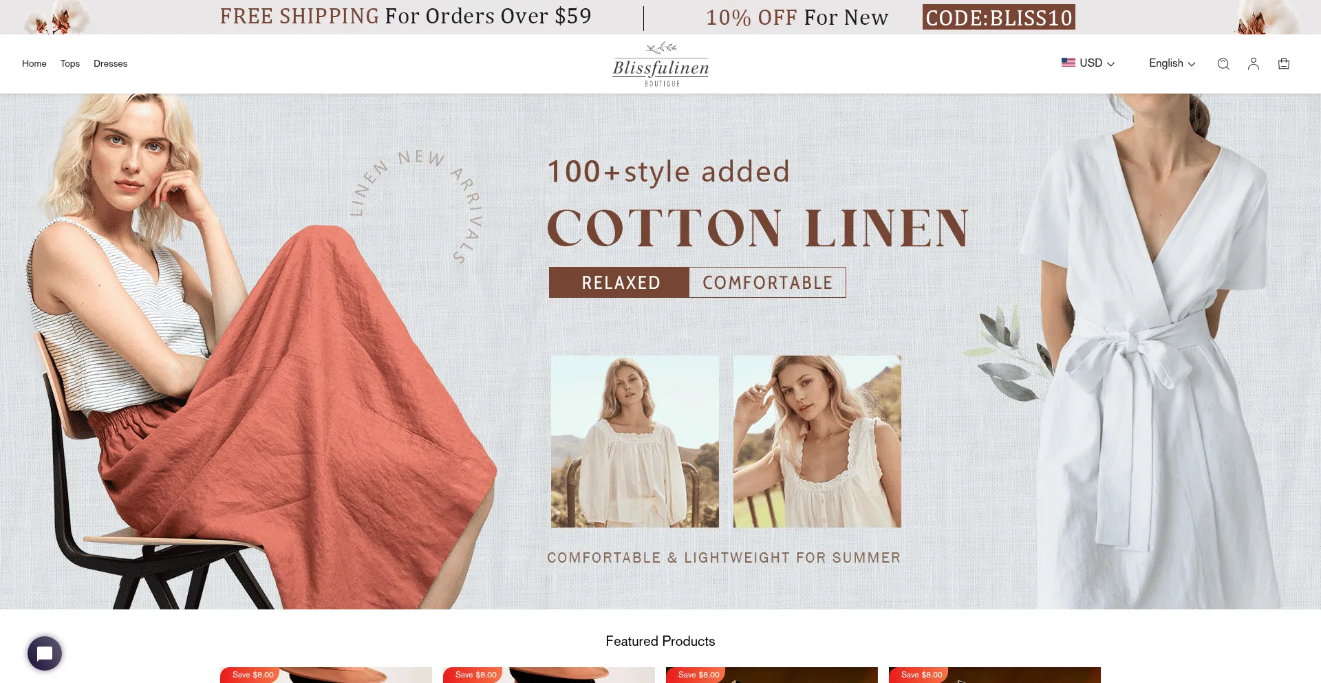 Blissfulinen.com