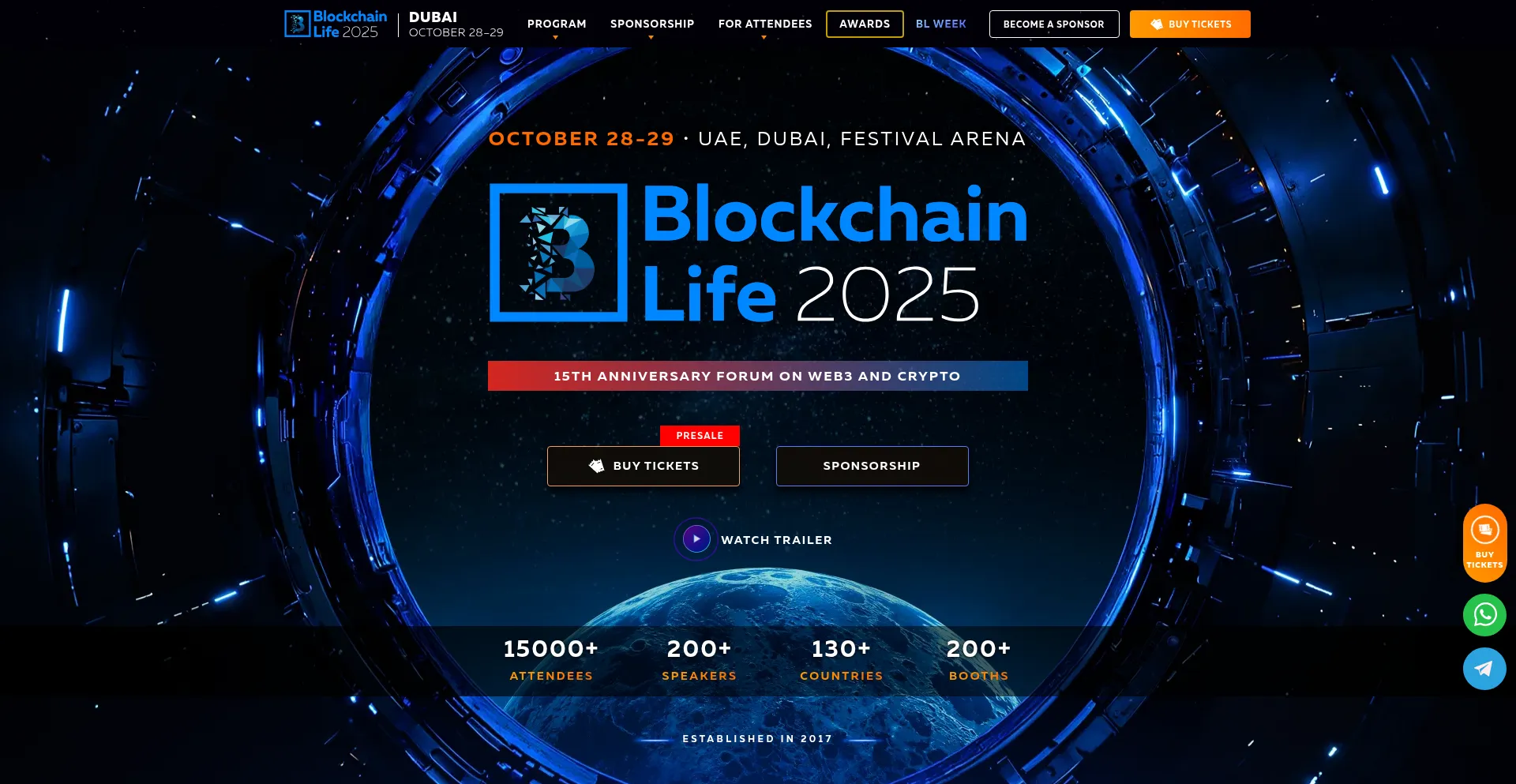 Blockchain-life.com Screenshot